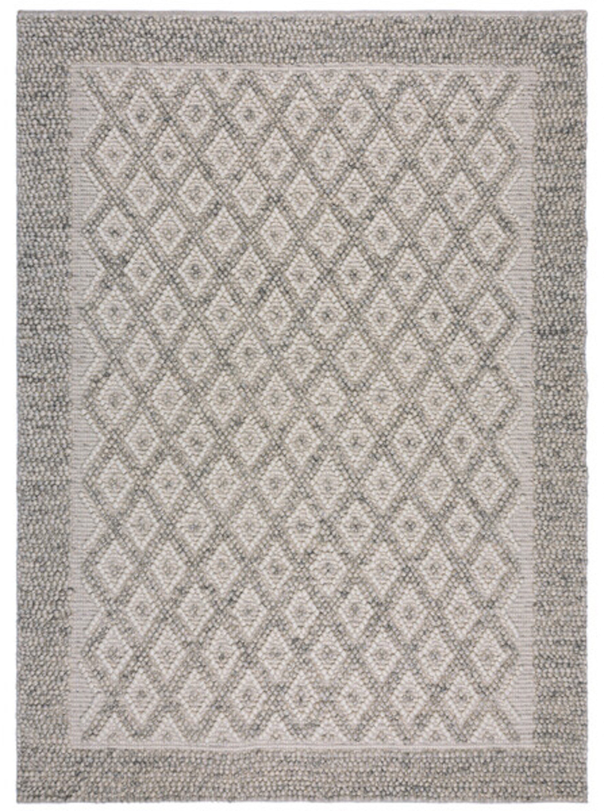 Dywan Minerals 120x170 cm z wełną i bawełną szary