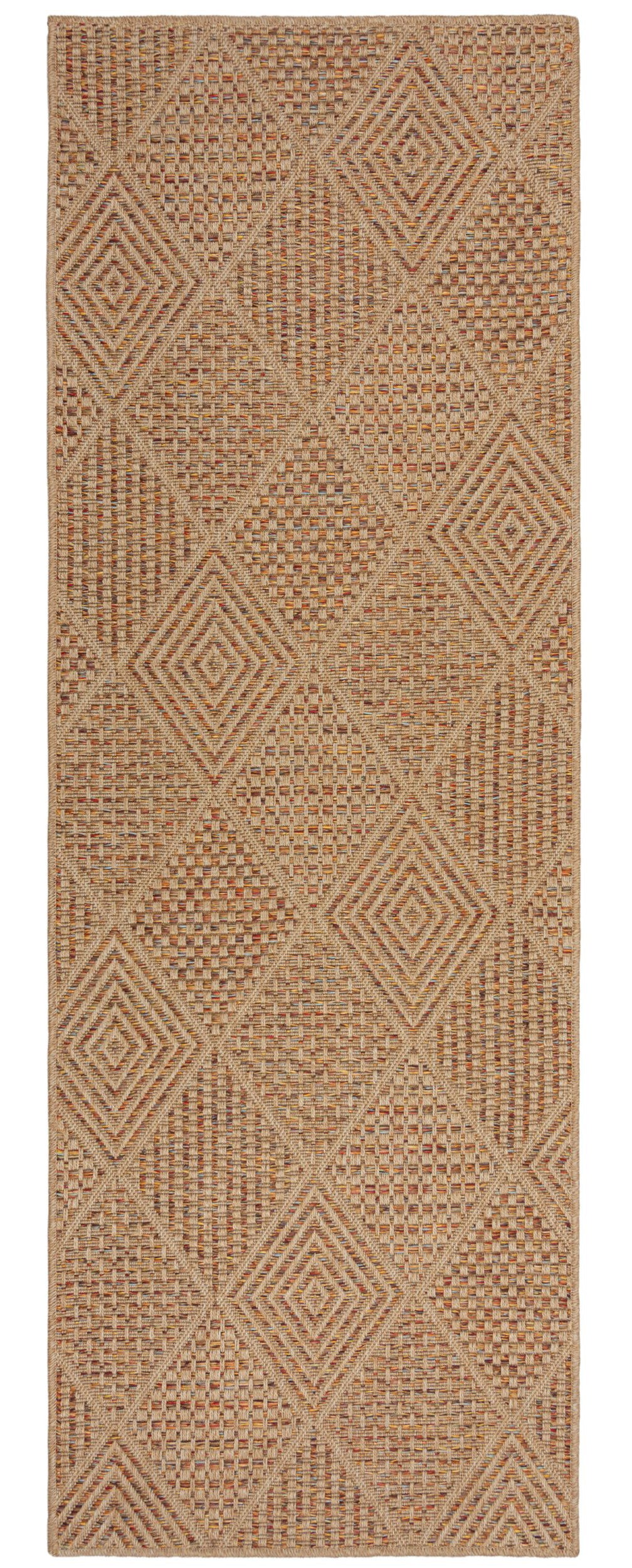 Chodnik zewnętrzny Nora 230x80 cm brązowy