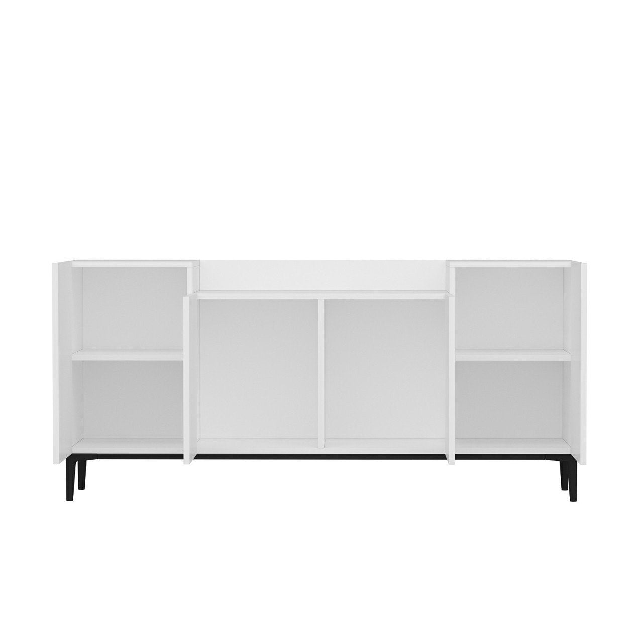 Komoda czterodrzwiowa Fettligh 160 cm biały