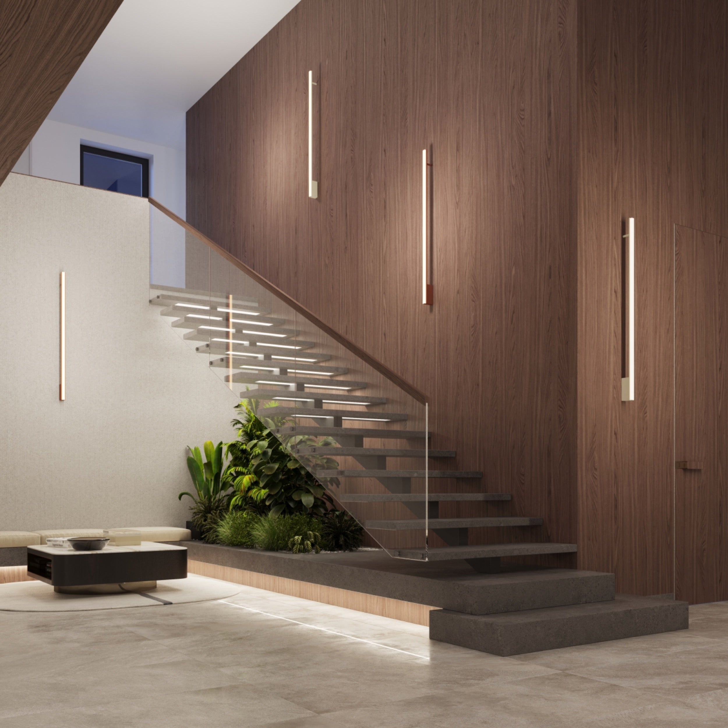 Kinkiet Lagom 120 cm beżowy LED barwa neutralna