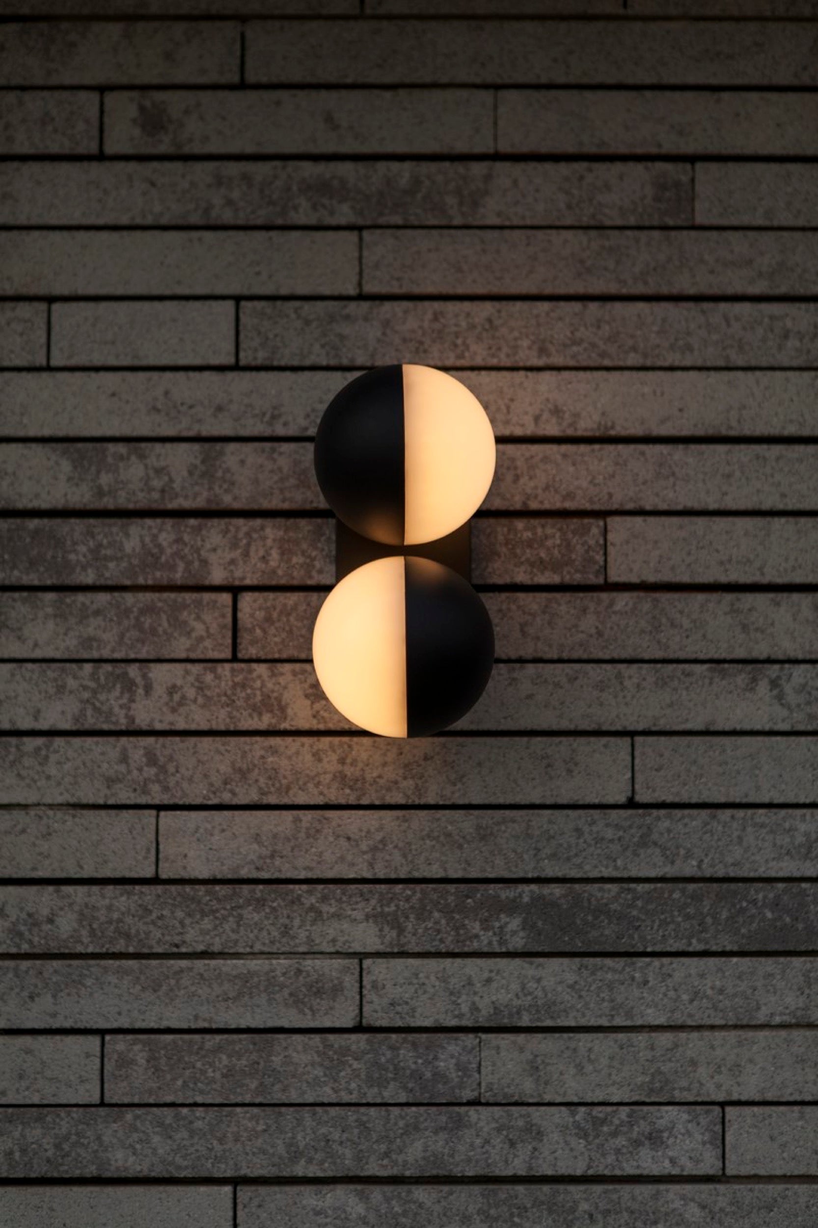 Kinkiet zewnętrzny Looma LED x2 szary