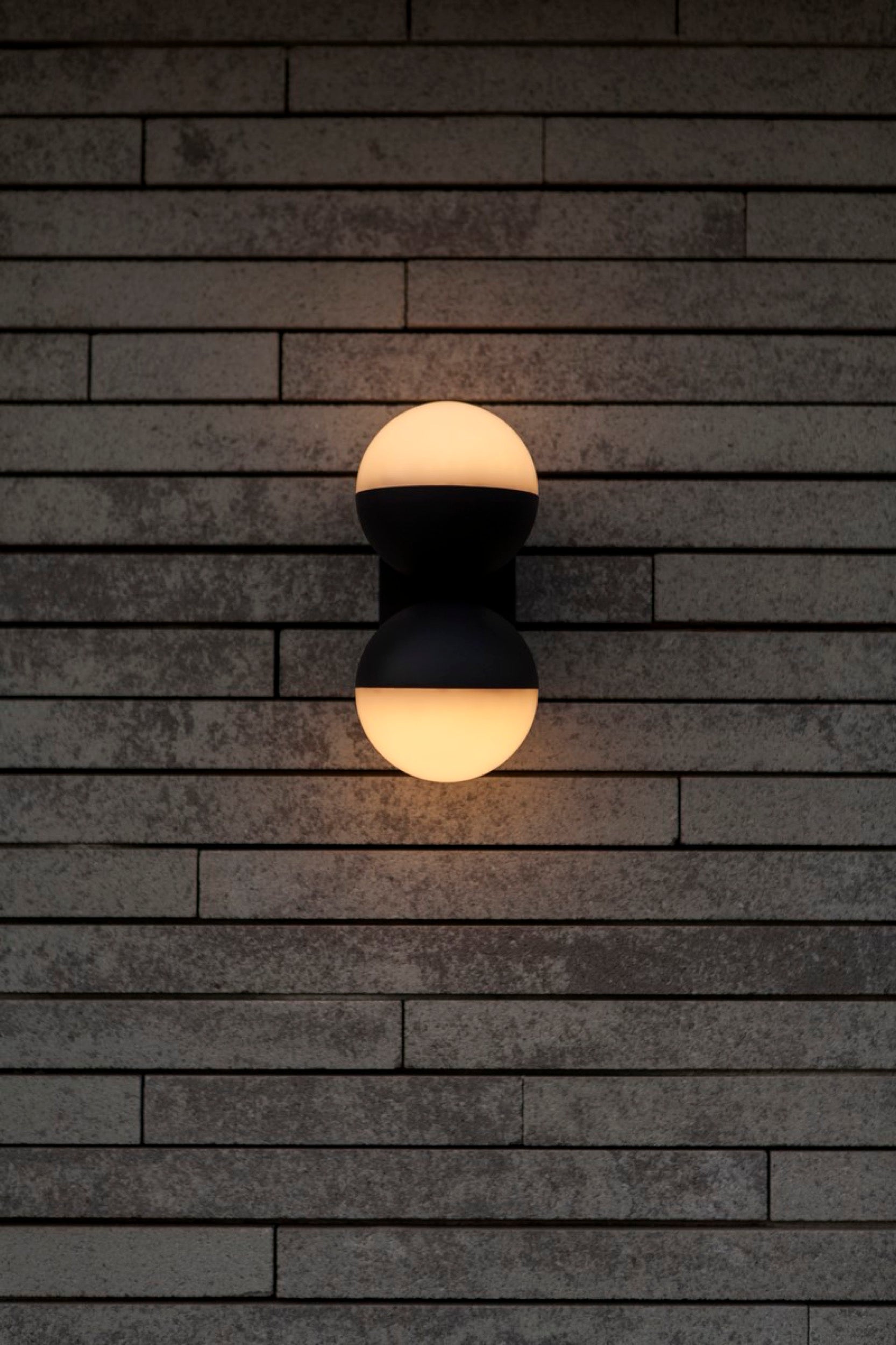 Kinkiet zewnętrzny Looma LED x2 szary