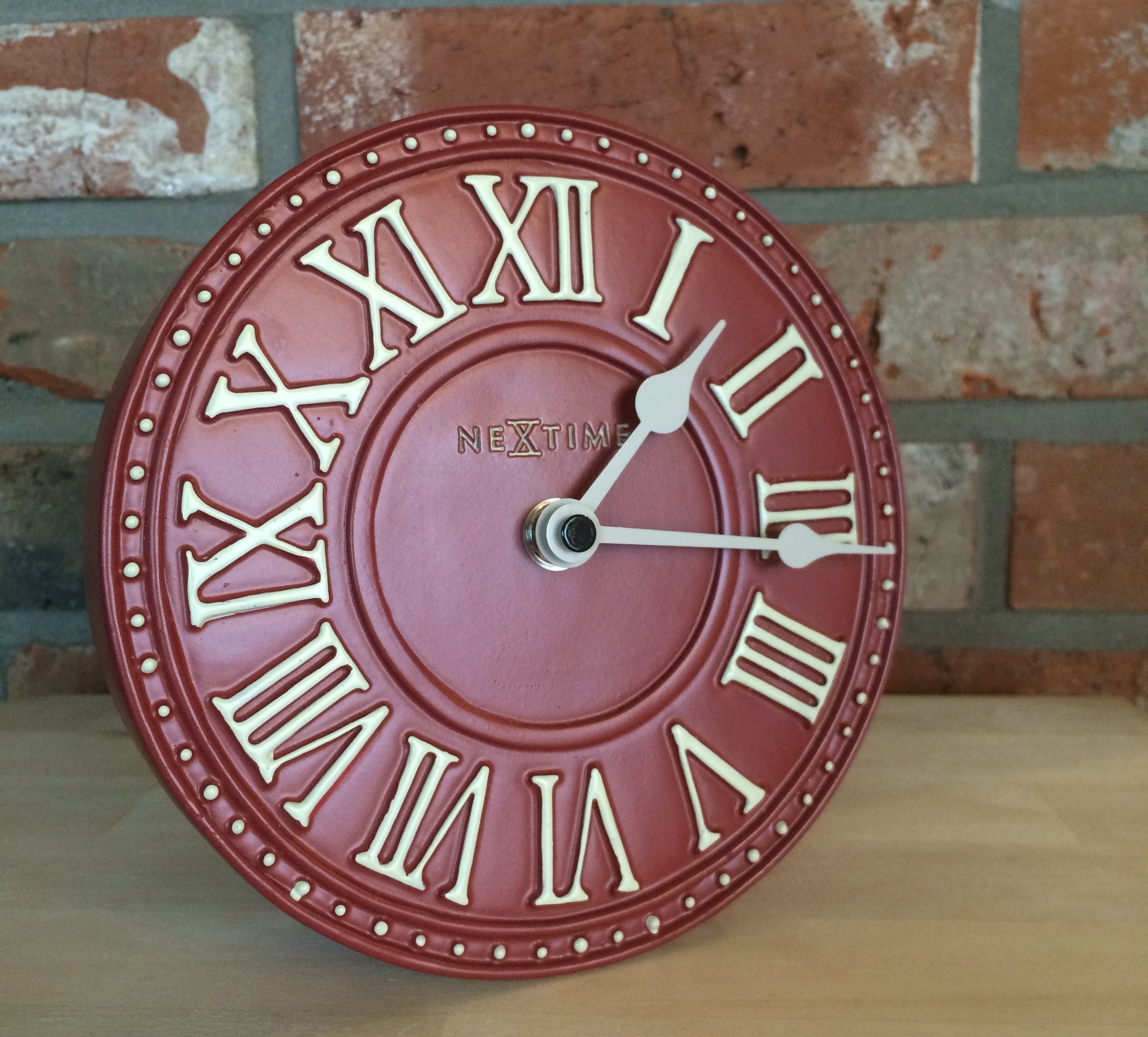 Zegar stojący London 16 cm czerwony