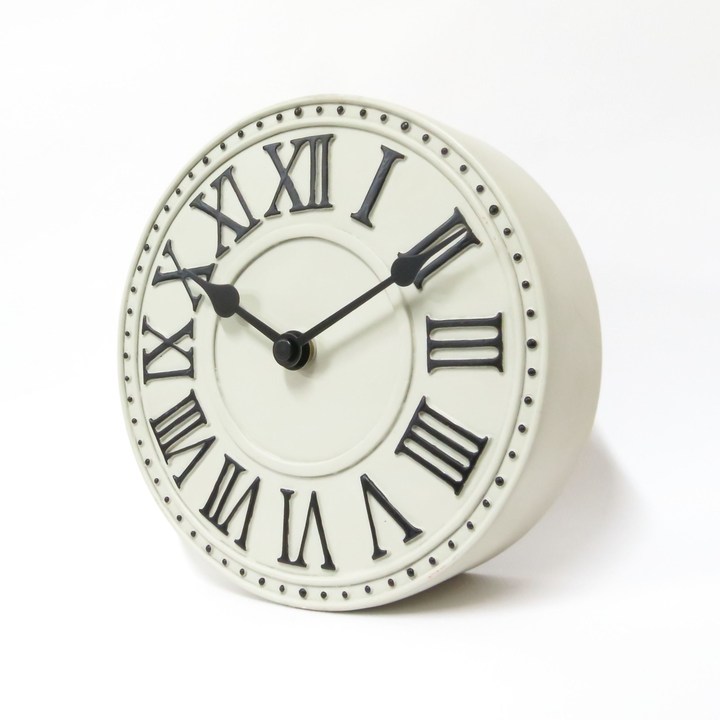 Zegar stojący London 16 cm beżowy