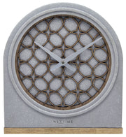 Zegar stojący Concrete Love 24x21 cm szary