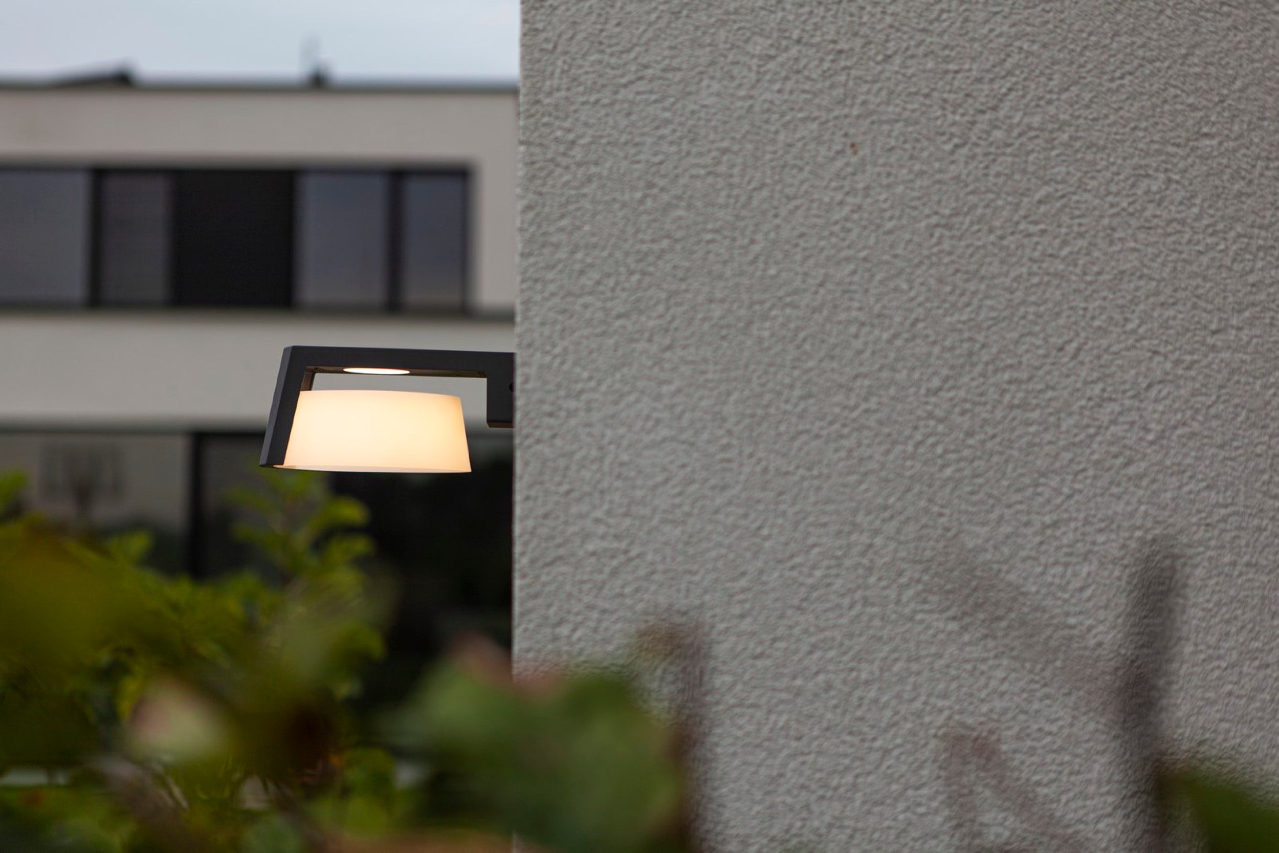 Kinkiet zewnętrzny Moon LED antracytowy