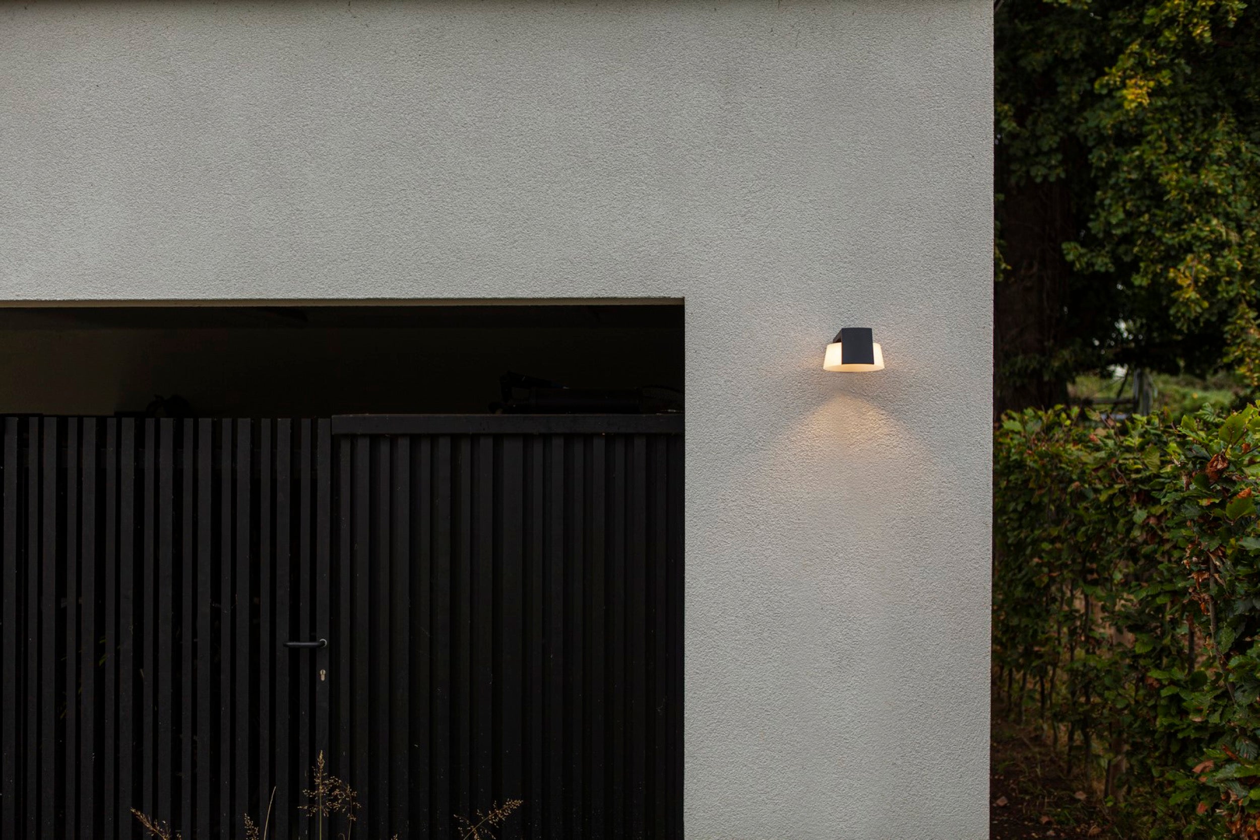 Kinkiet zewnętrzny Moon LED antracytowy
