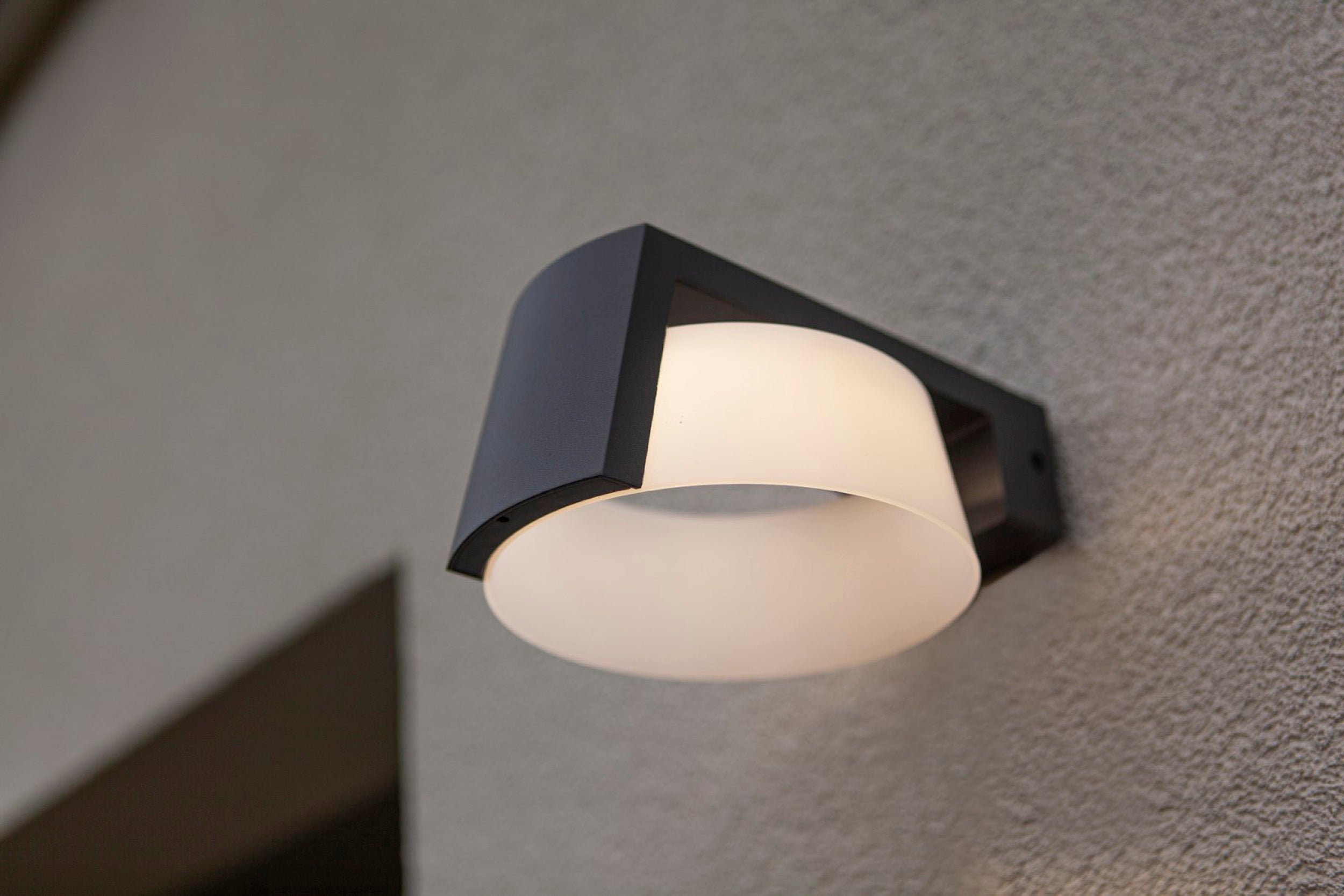 Kinkiet zewnętrzny Moon LED antracytowy