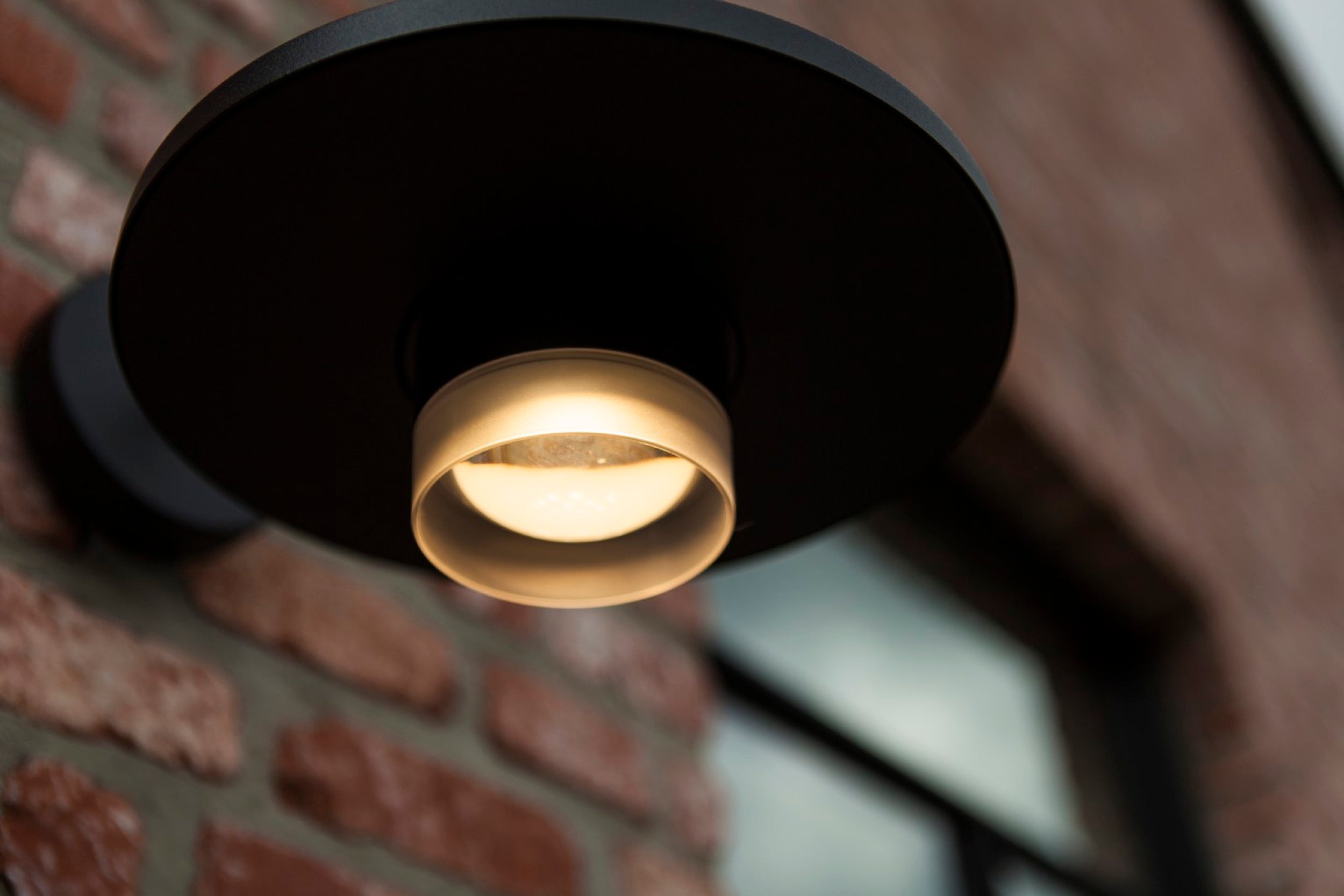 Kinkiet zewnętrzny Plato LED czarny