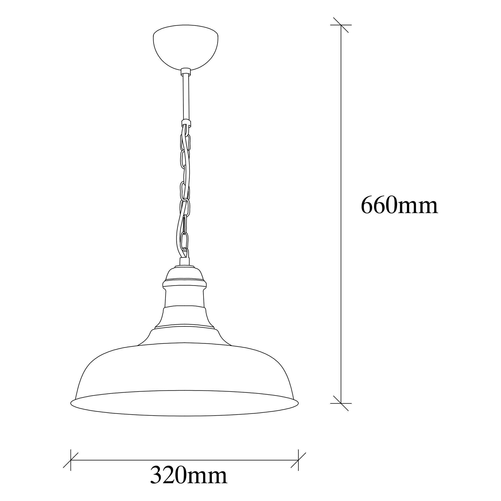 Lampa wisząca Helmude średnica klosza 32 cm złota