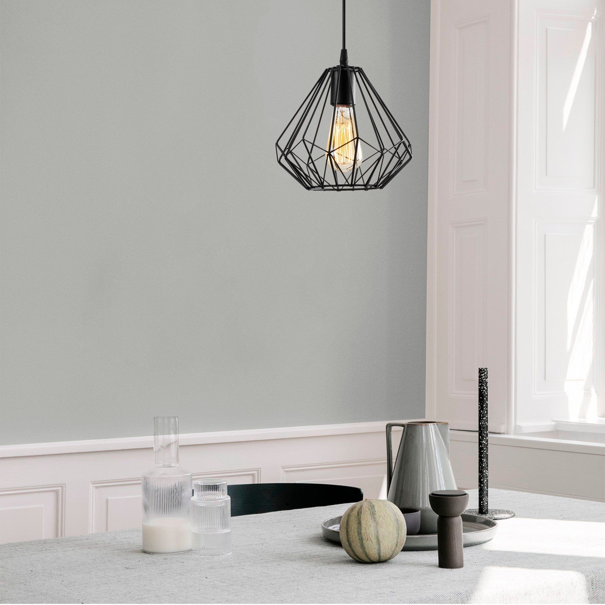 Lampa wisząca Restalten czarna