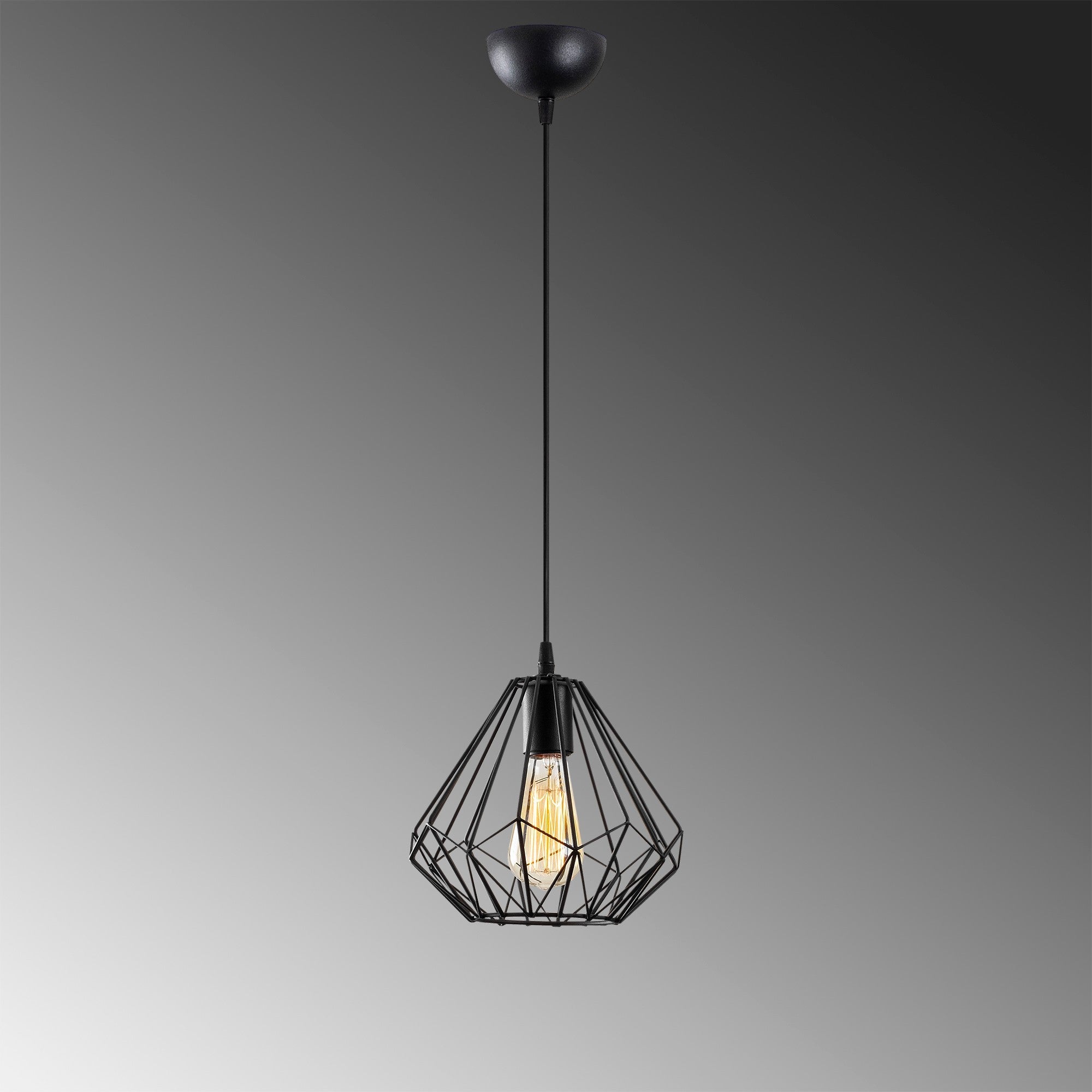 Lampa wisząca Restalten czarna