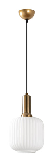 Lampa wisząca Asker 20 cm biało-złota