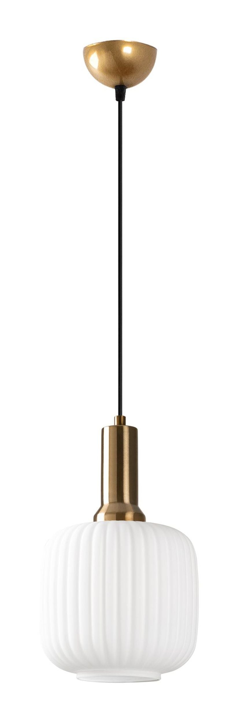 Lampa wisząca Asker 20 cm biało-złota