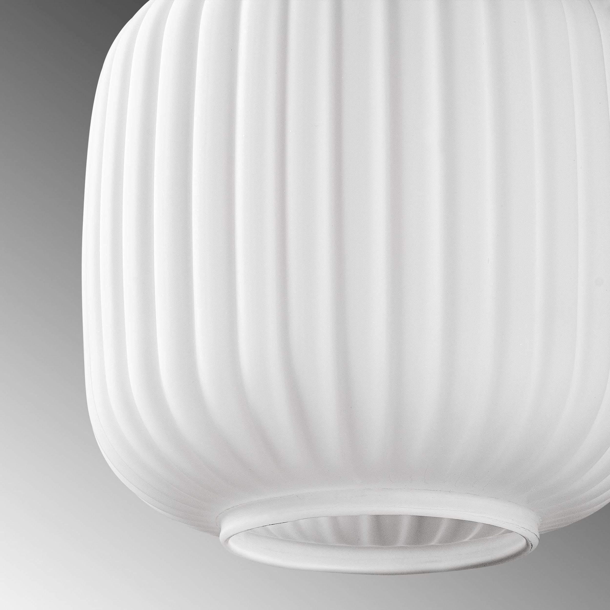 Lampa wisząca Asker 20 cm biało-czarna