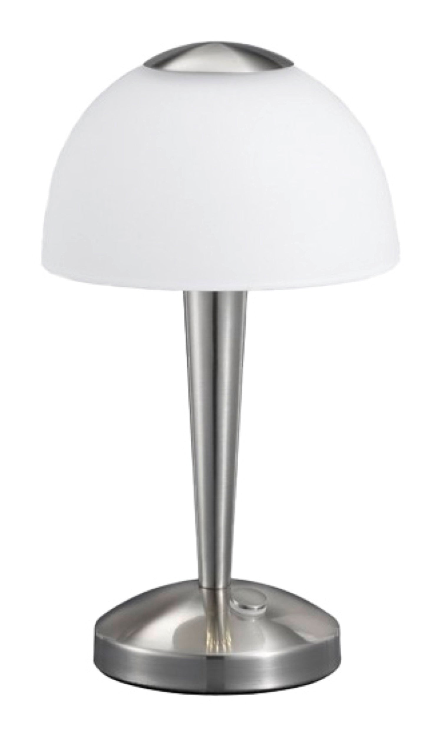 Lampa stołowa Ventura LED biało-srebrna