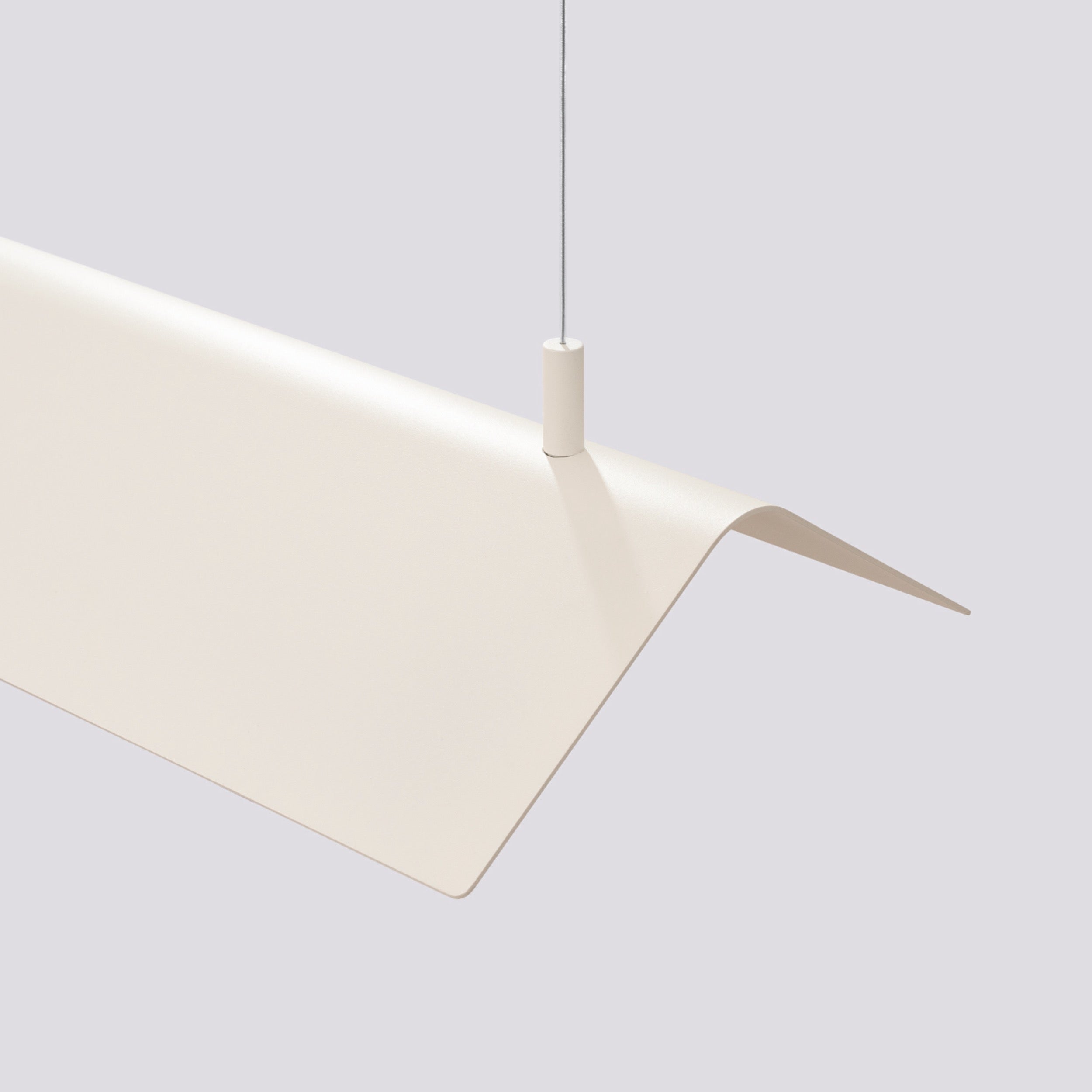 Lampa wisząca Elva beżowa LED barwa ciepła