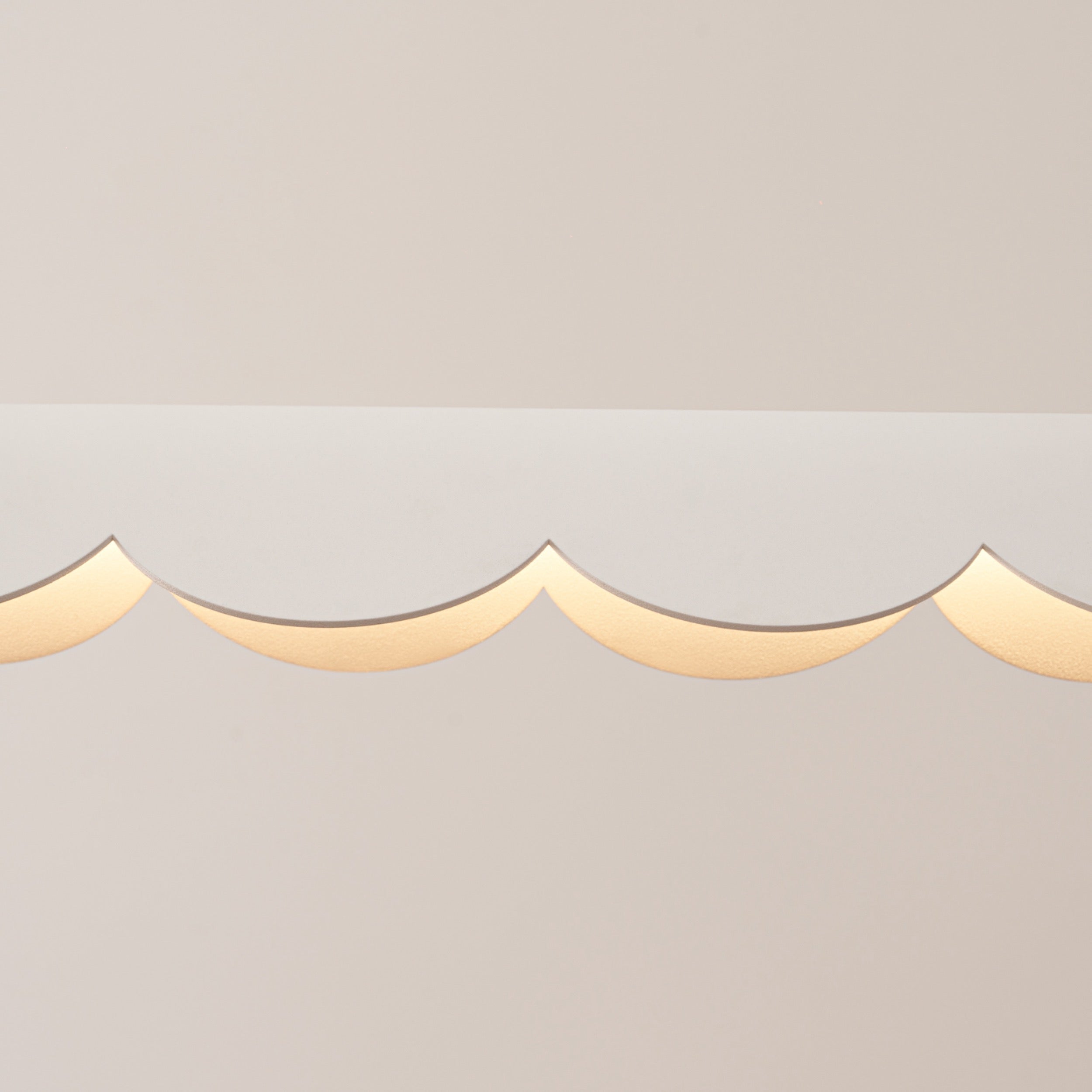 Lampa wisząca Biscuit beżowa LED barwa ciepła