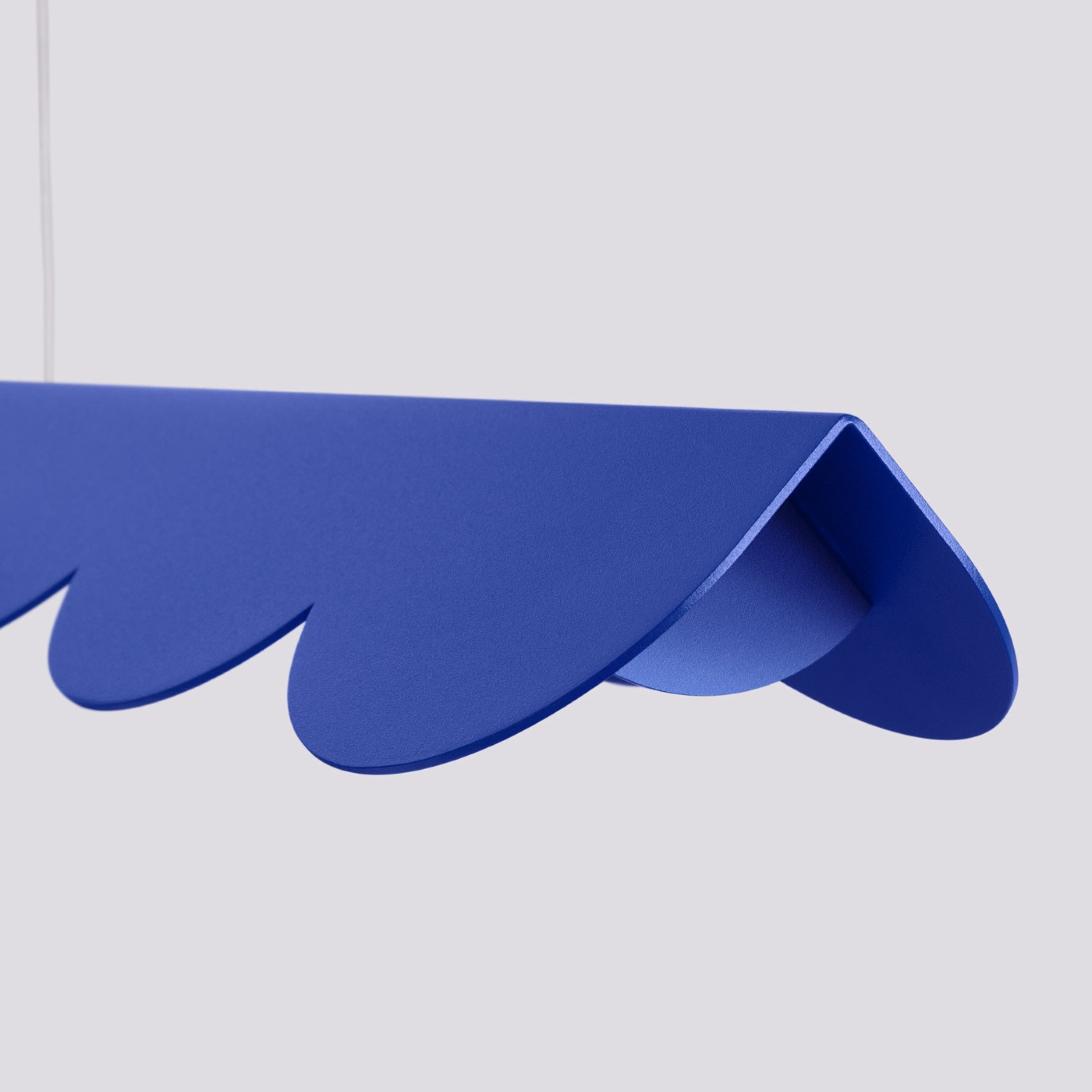 Lampa wisząca Biscuit ultramaryna LED barwa ciepła