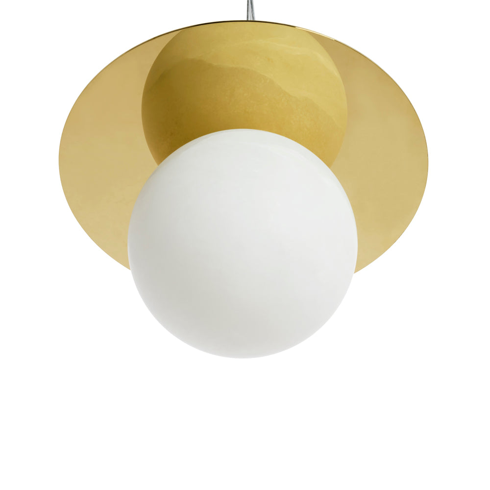 Lampa wisząca Zuzino nowoczesna złota