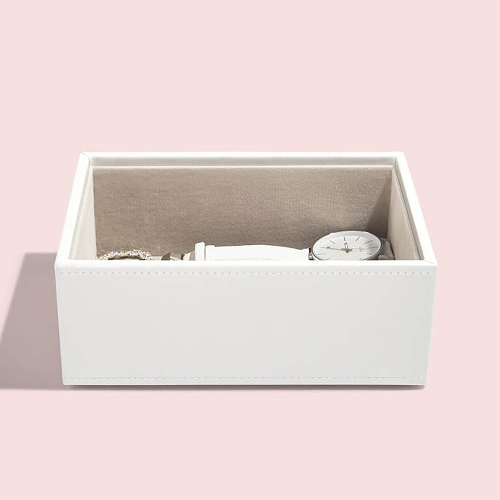Szkatułka na biżuterię Classic Jewellery Box 13x18 cm biała