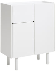 Komoda wysoka Cavella 100 cm biała