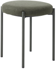 Taboret z tapicerowanym siedziskiem Pelican oliwkowy