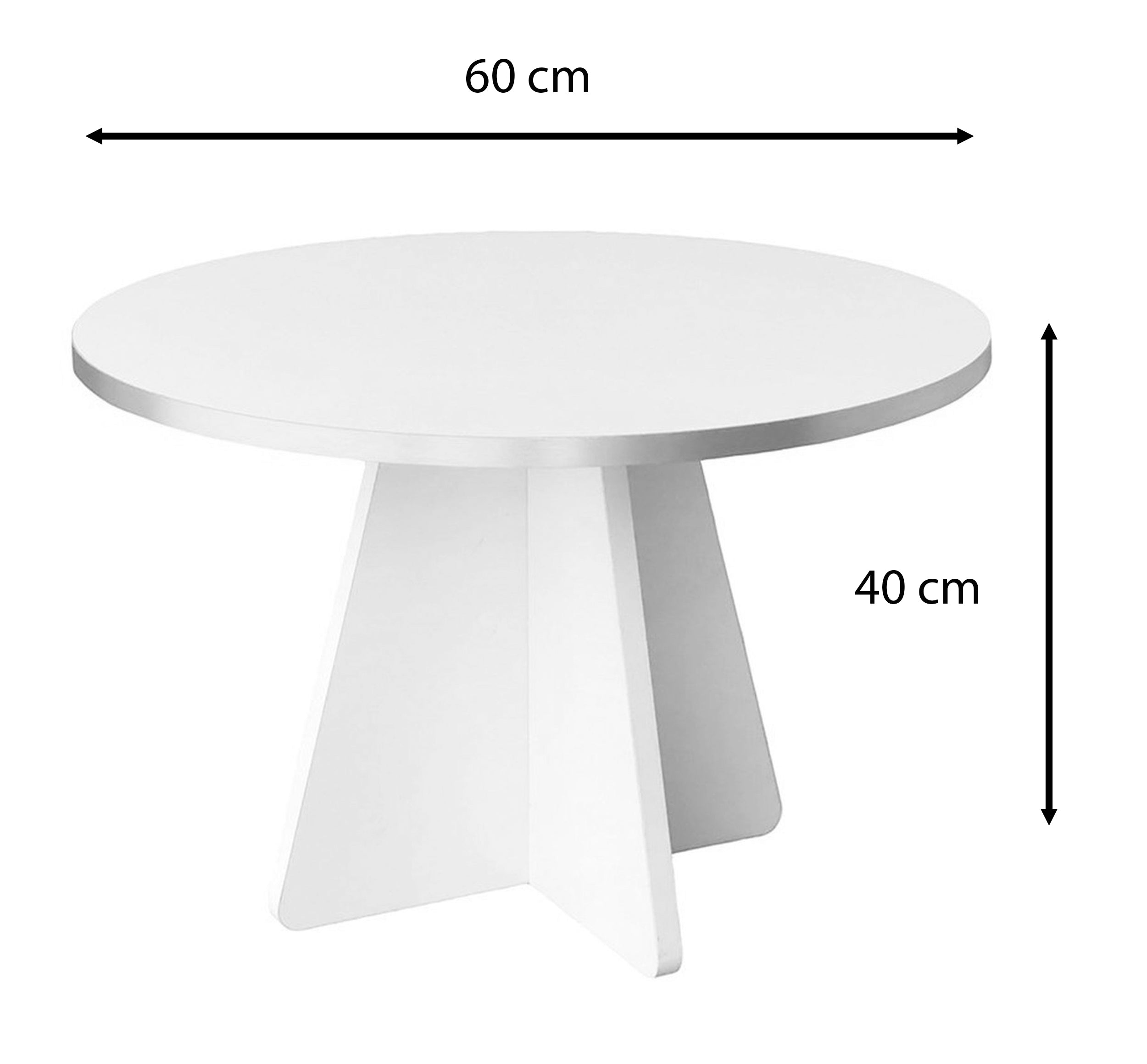 Stolik kawowy Kowtoni 60 cm orzech i złoto
