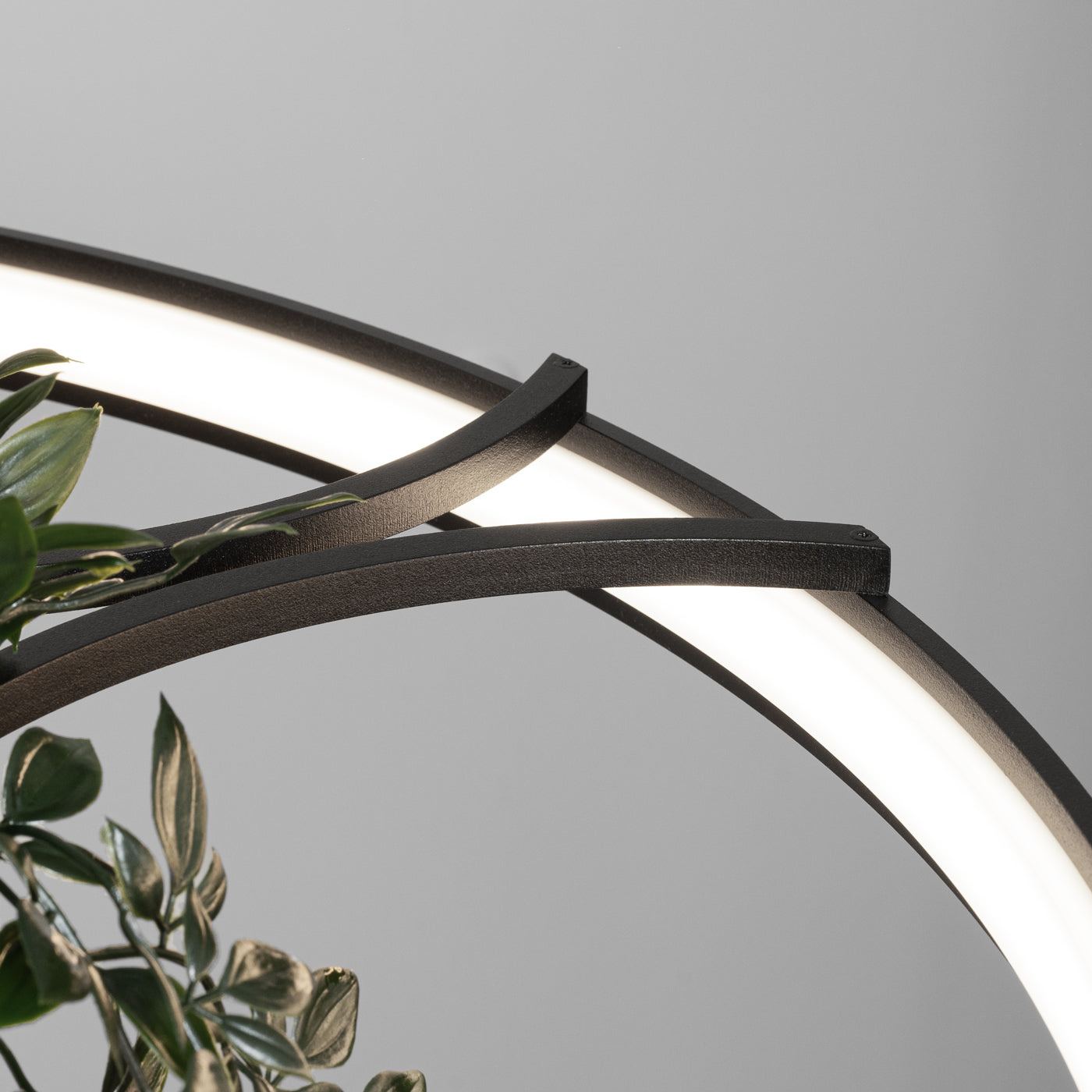 Żyrandol Rio Bio LED 78 cm czarny 4000K