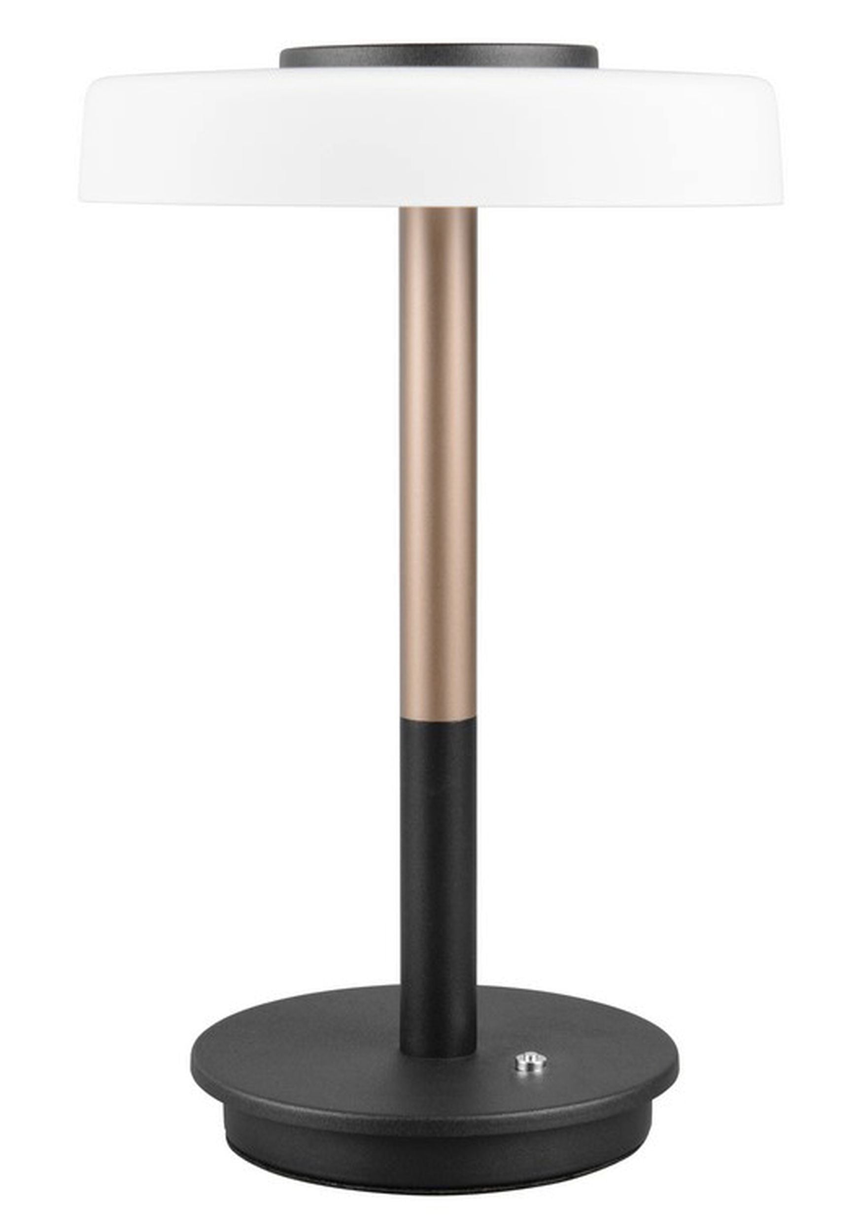 Lampa stołowa Celeste LED brązowo-czarna
