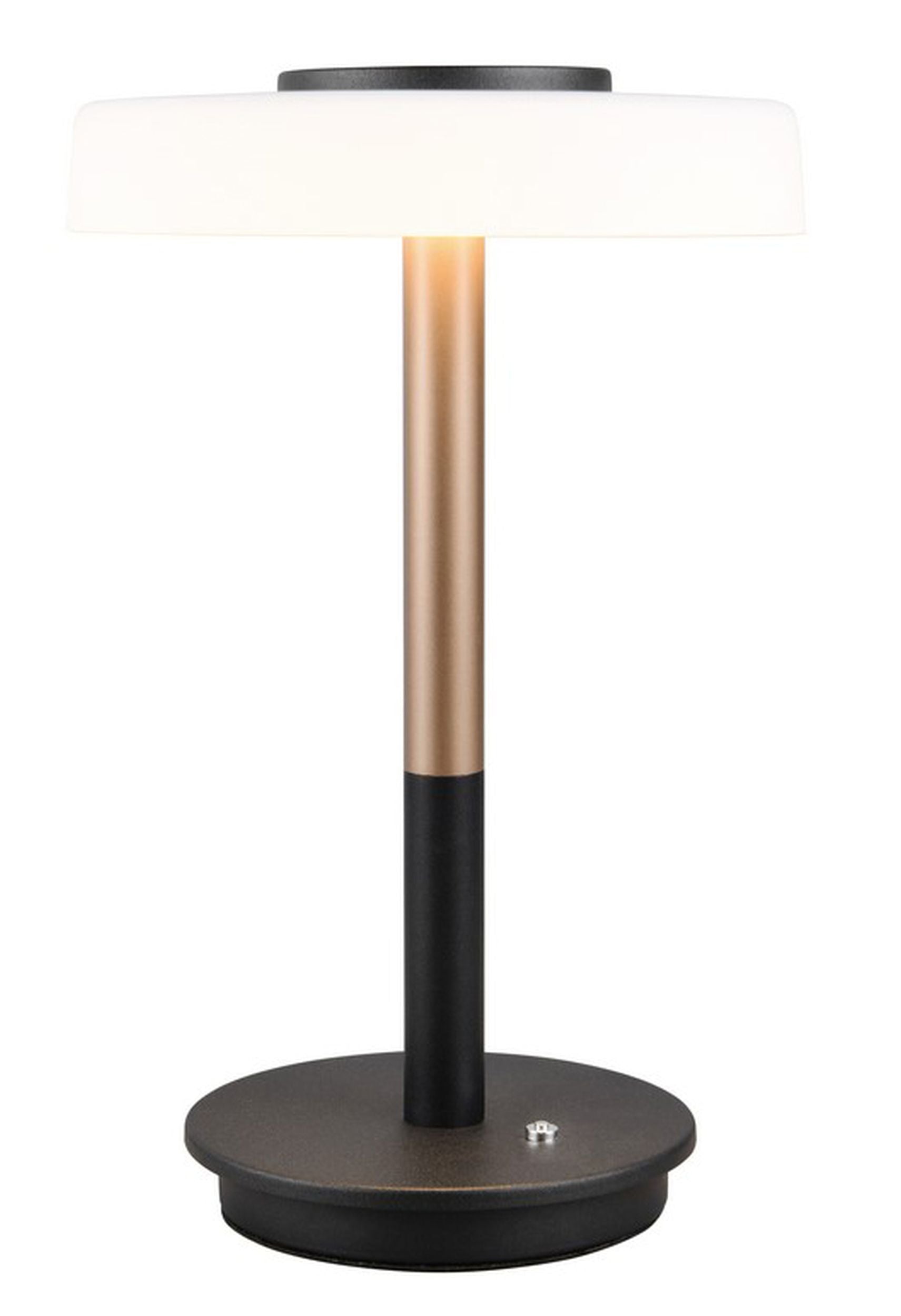 Lampa stołowa Celeste LED brązowo-czarna