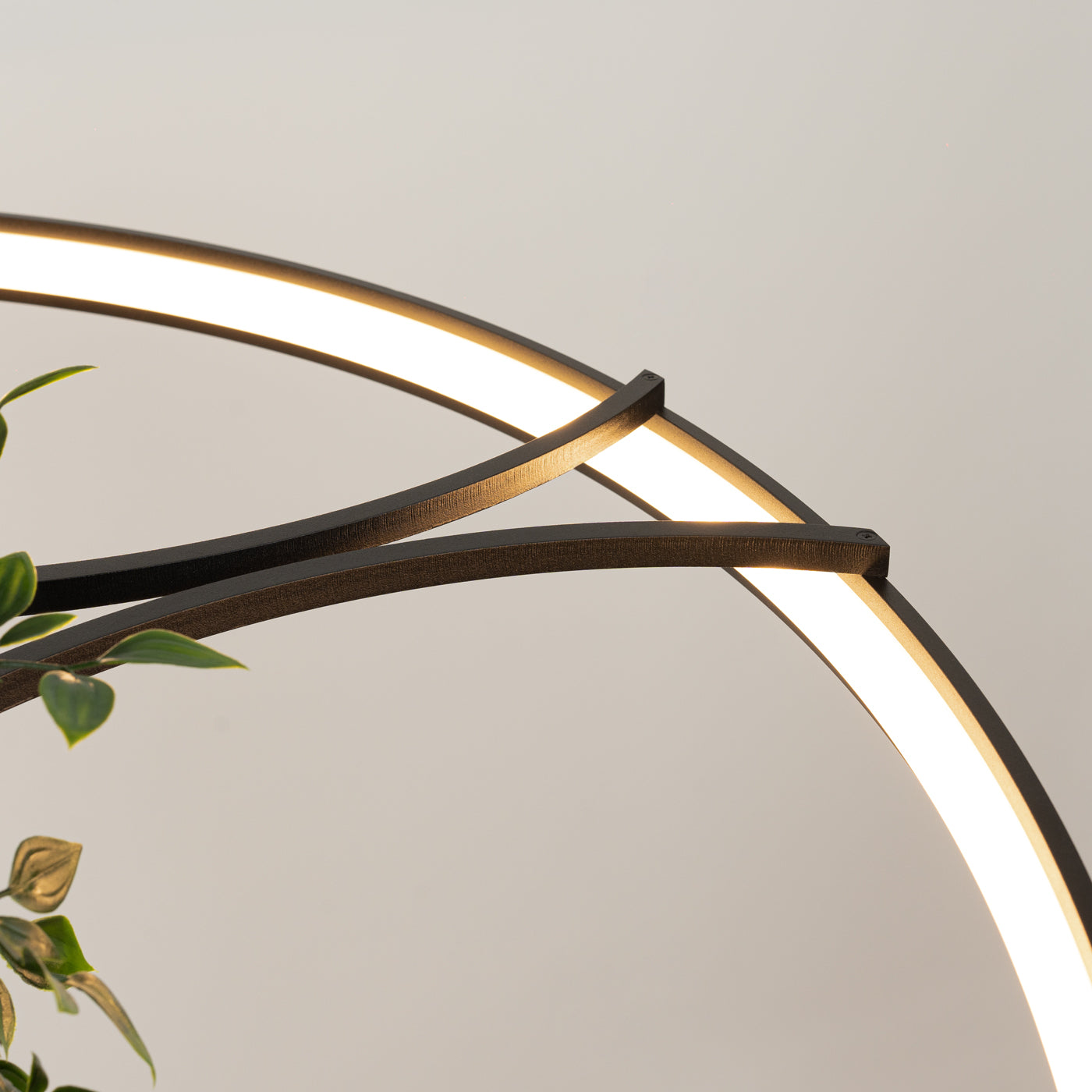 Żyrandol Rio Bio LED 110 cm czarny 3000K