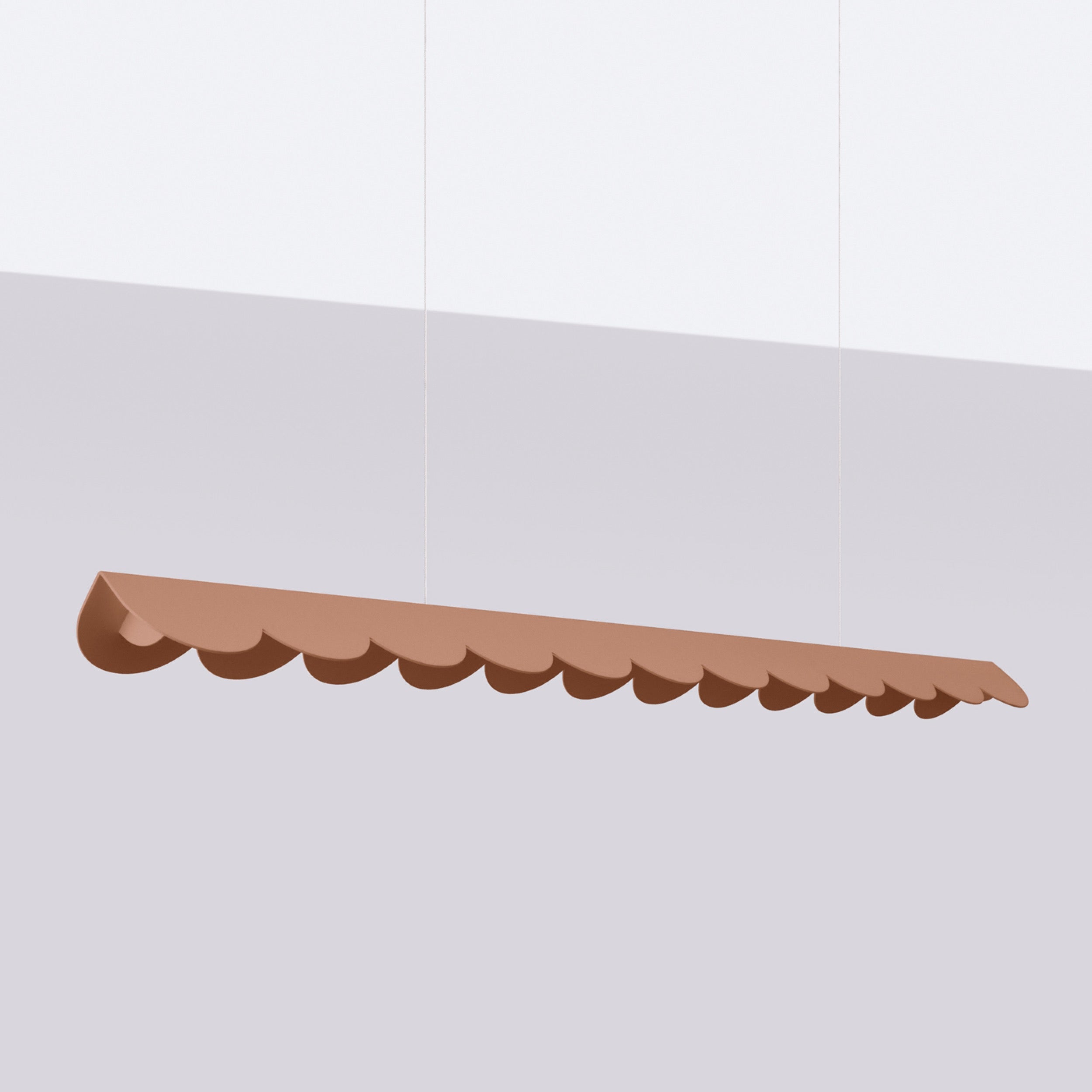 Lampa wisząca Biscuit mocca LED barwa ciepła
