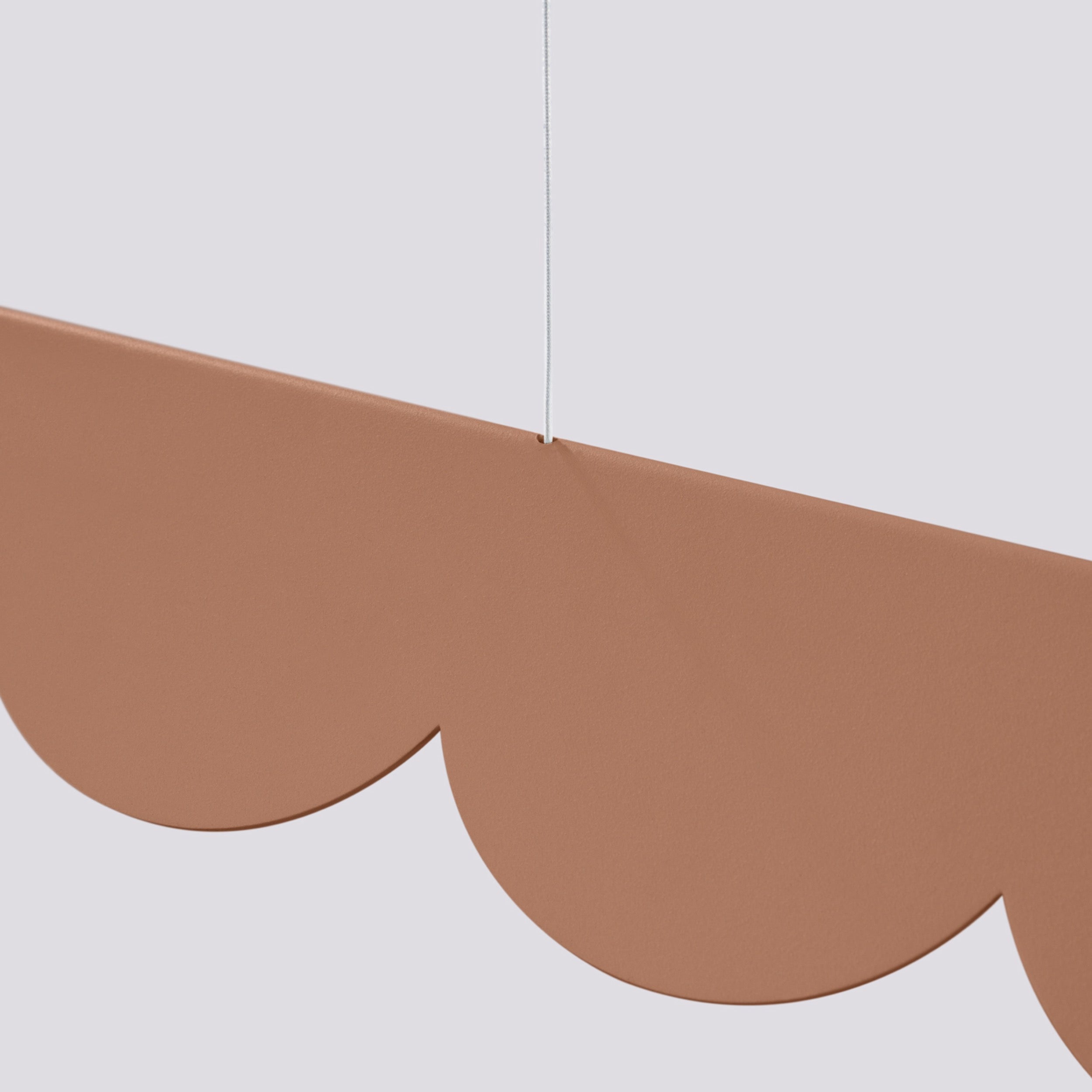 Lampa wisząca Biscuit mocca LED barwa ciepła