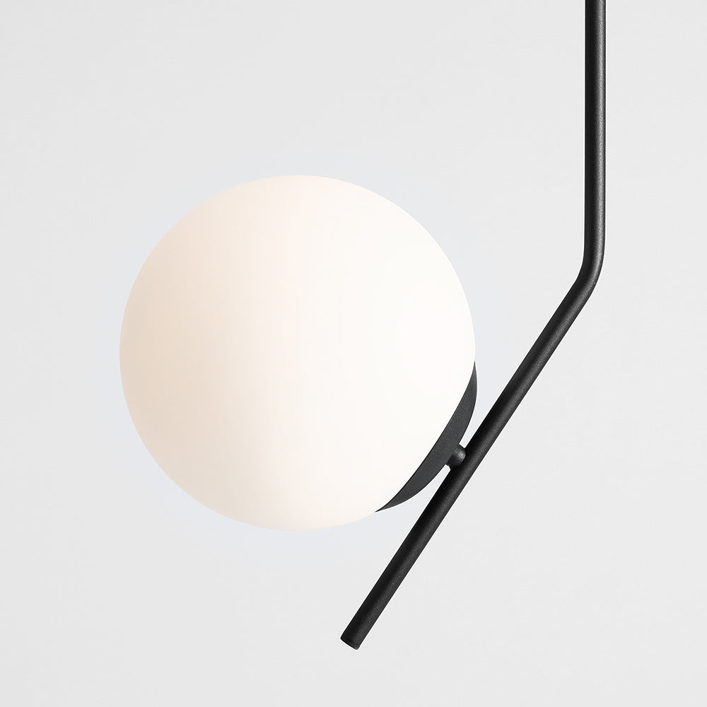 Lampa wisząca Pipeally 95 cm czarna