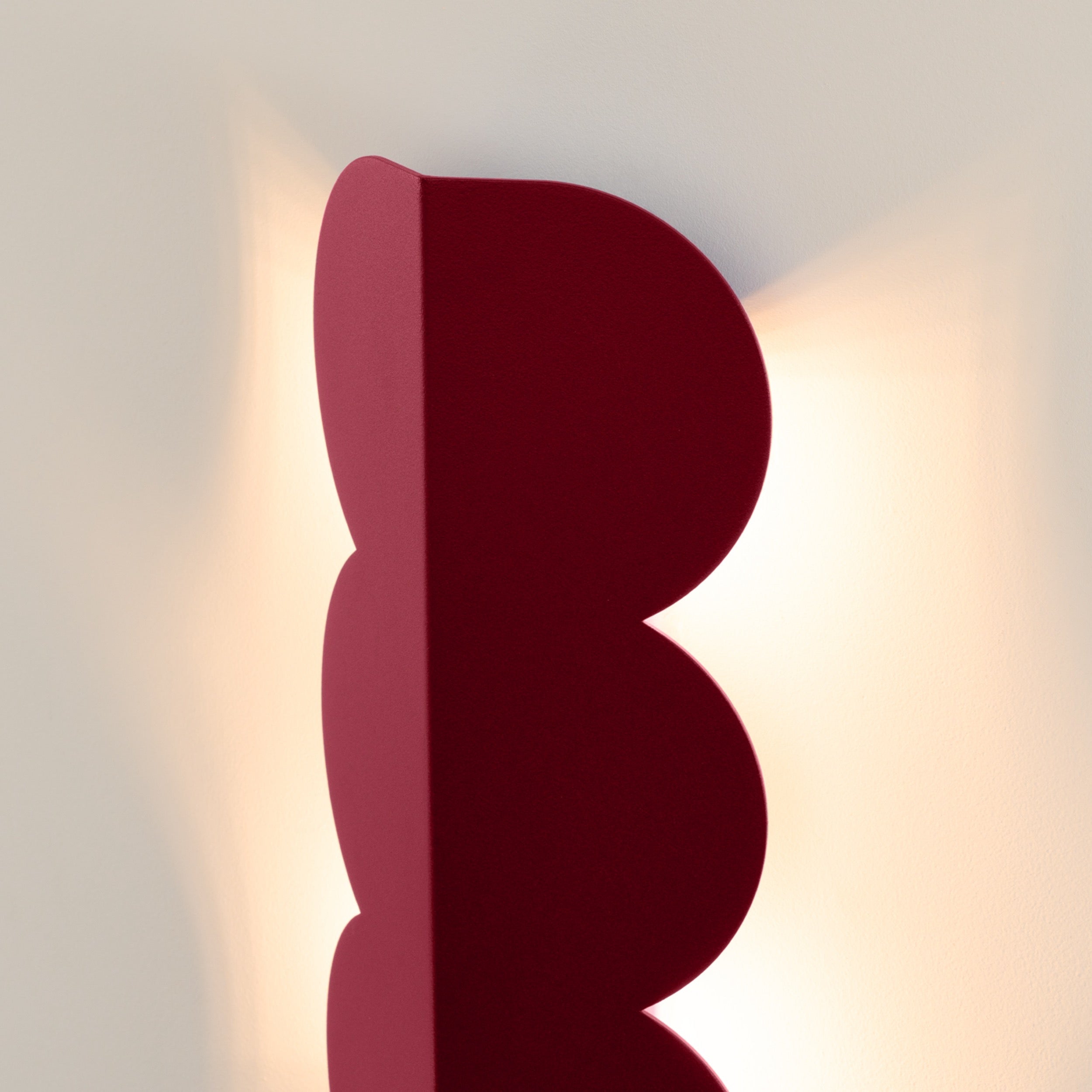 Kinkiet Biscuit burgund