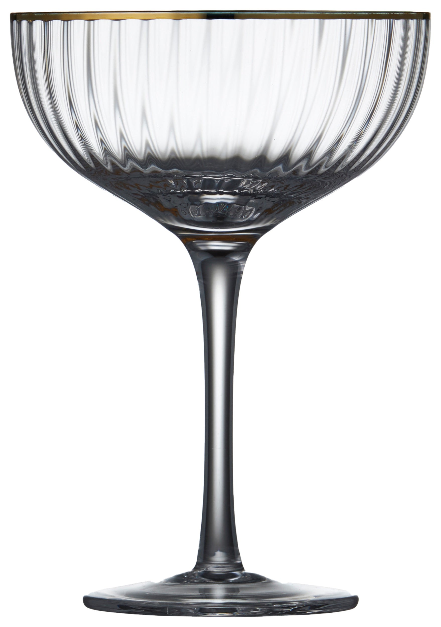 Zestaw 4 kieliszków do koktajli Palermo 315 ml złote
