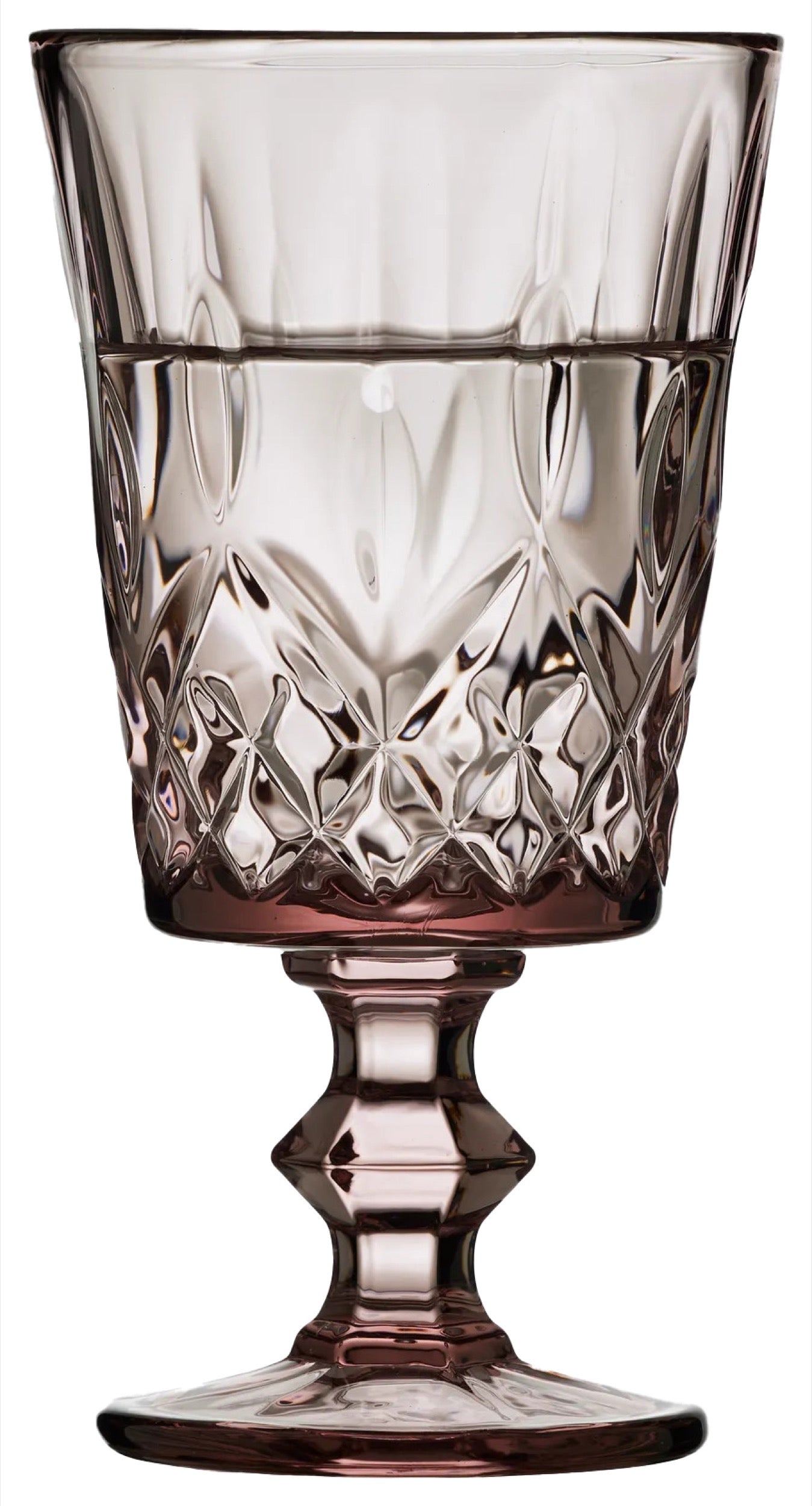 Zestaw 4 kieliszków do wina Sorrento 290 ml różowe
