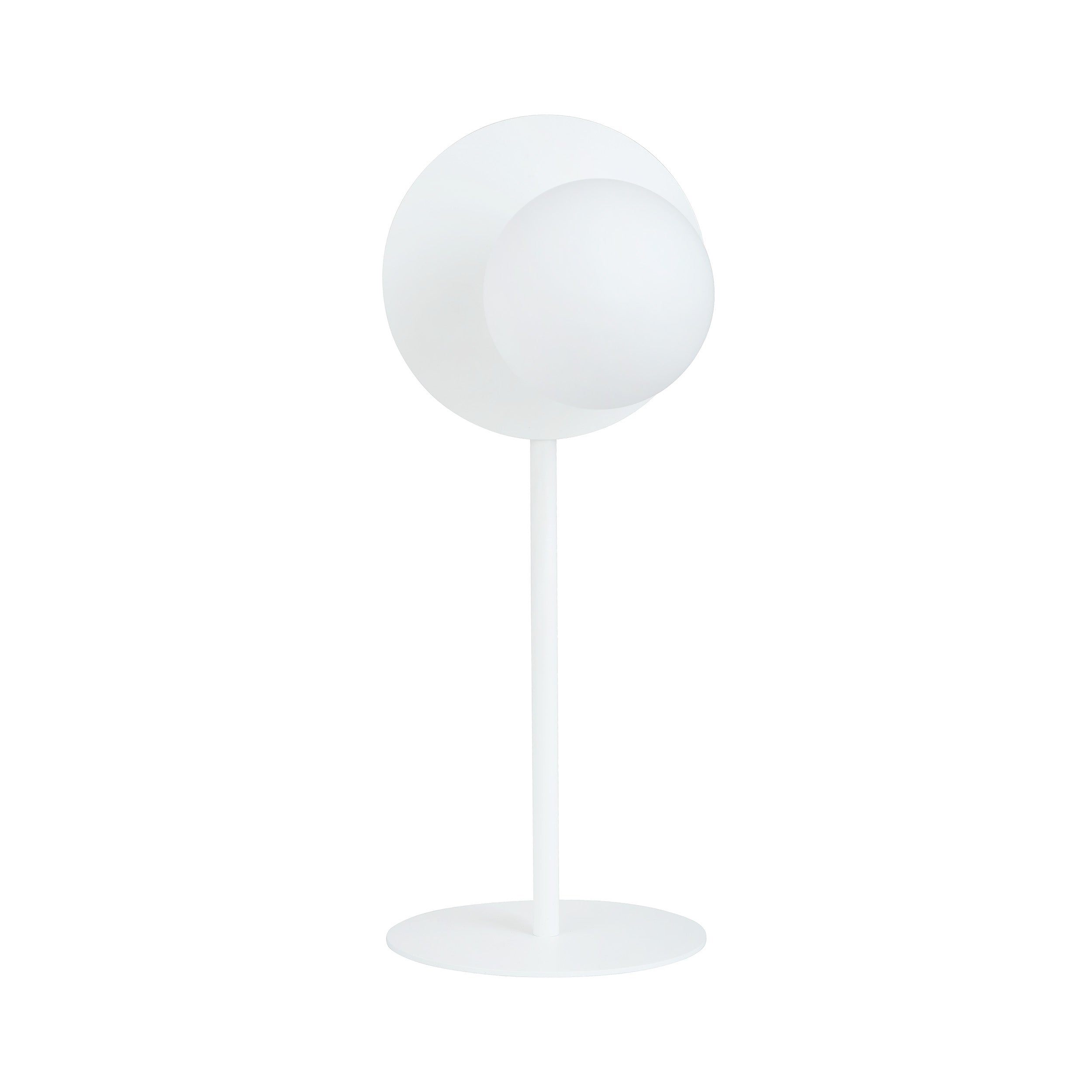 Lampa stołowa Salvies biała