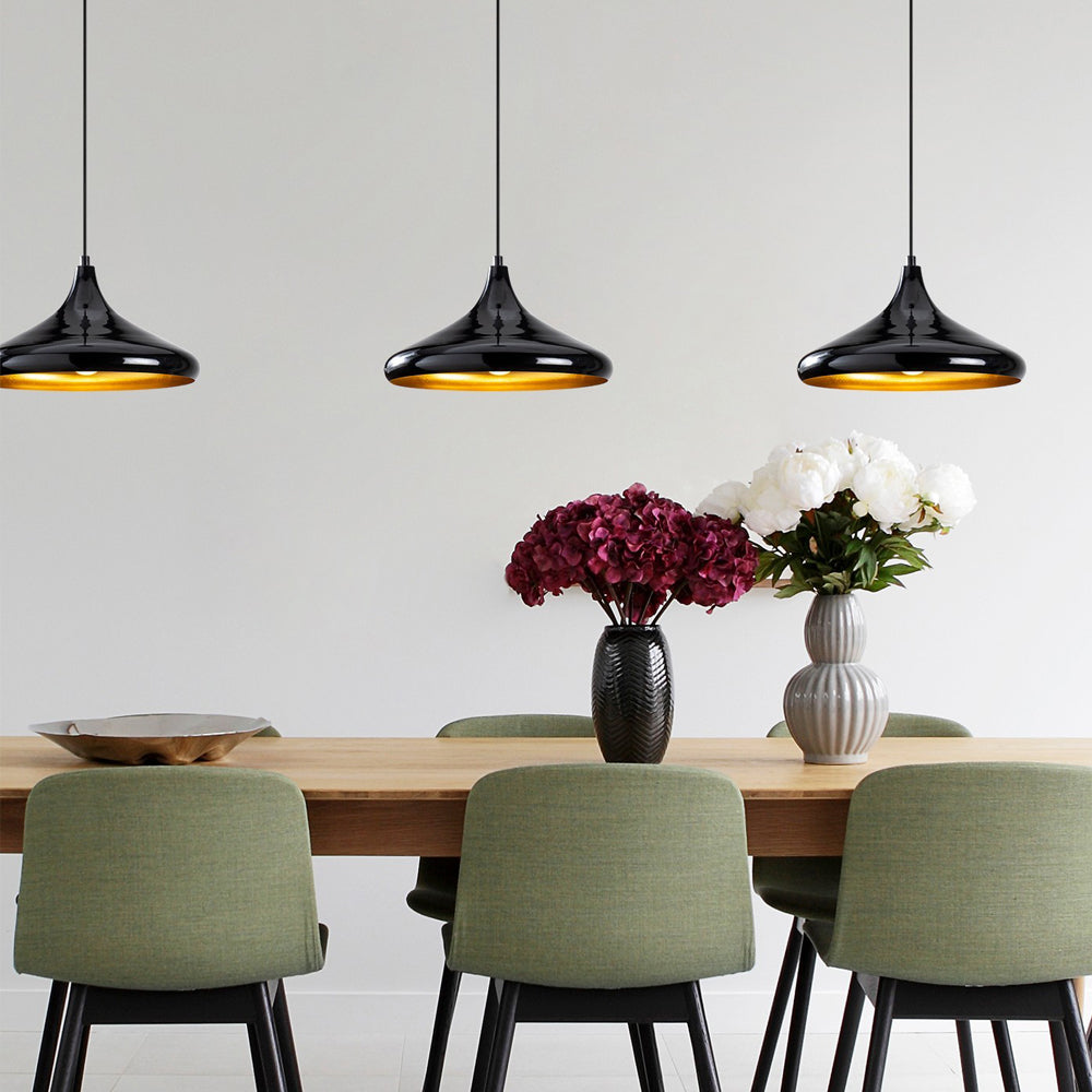 Lampa wisząca Theyro średnica 35 cm czarna