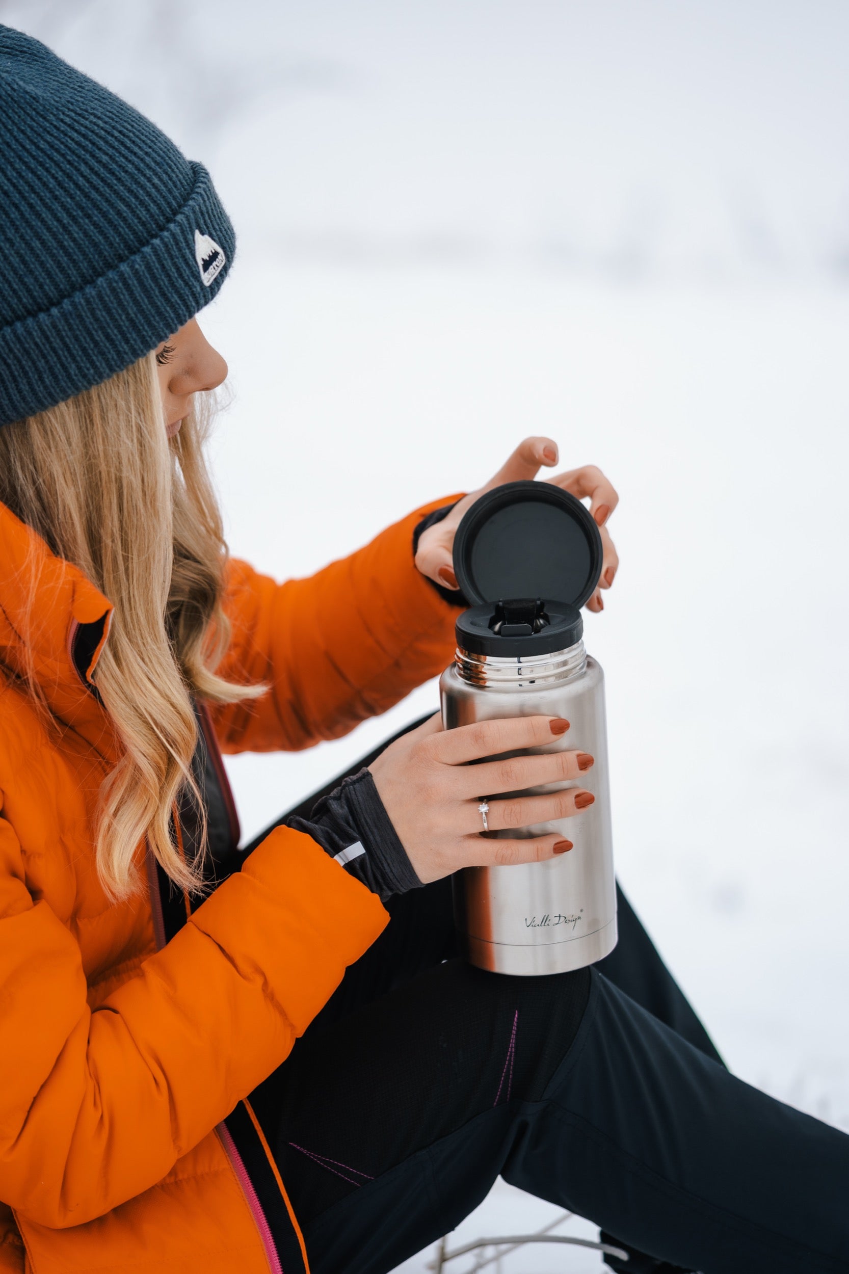 Termos obiadowy Fuori 750 ml srebrny matowy