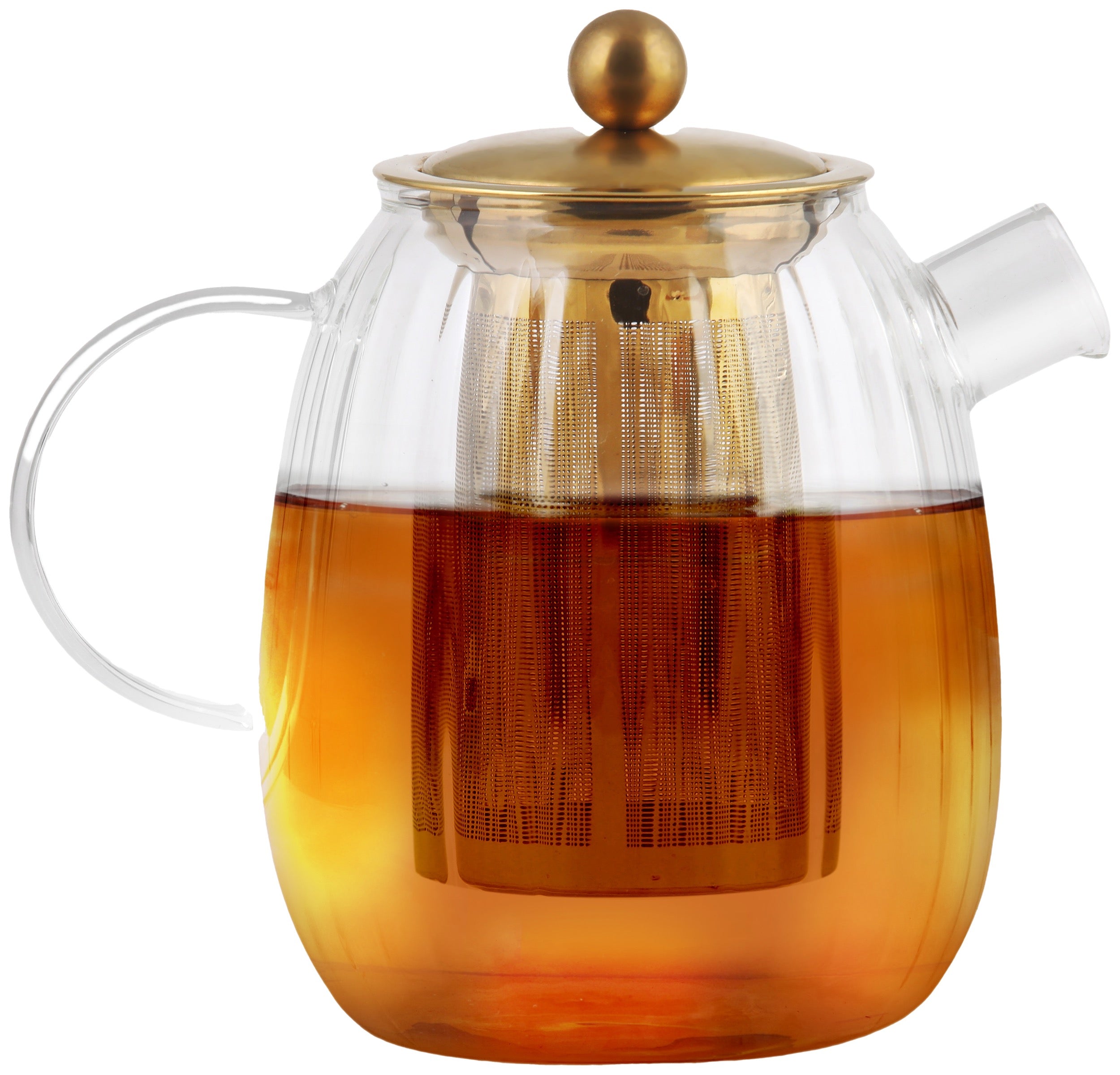 Zaparzacz do herbaty Tulip 1L złoty matowy