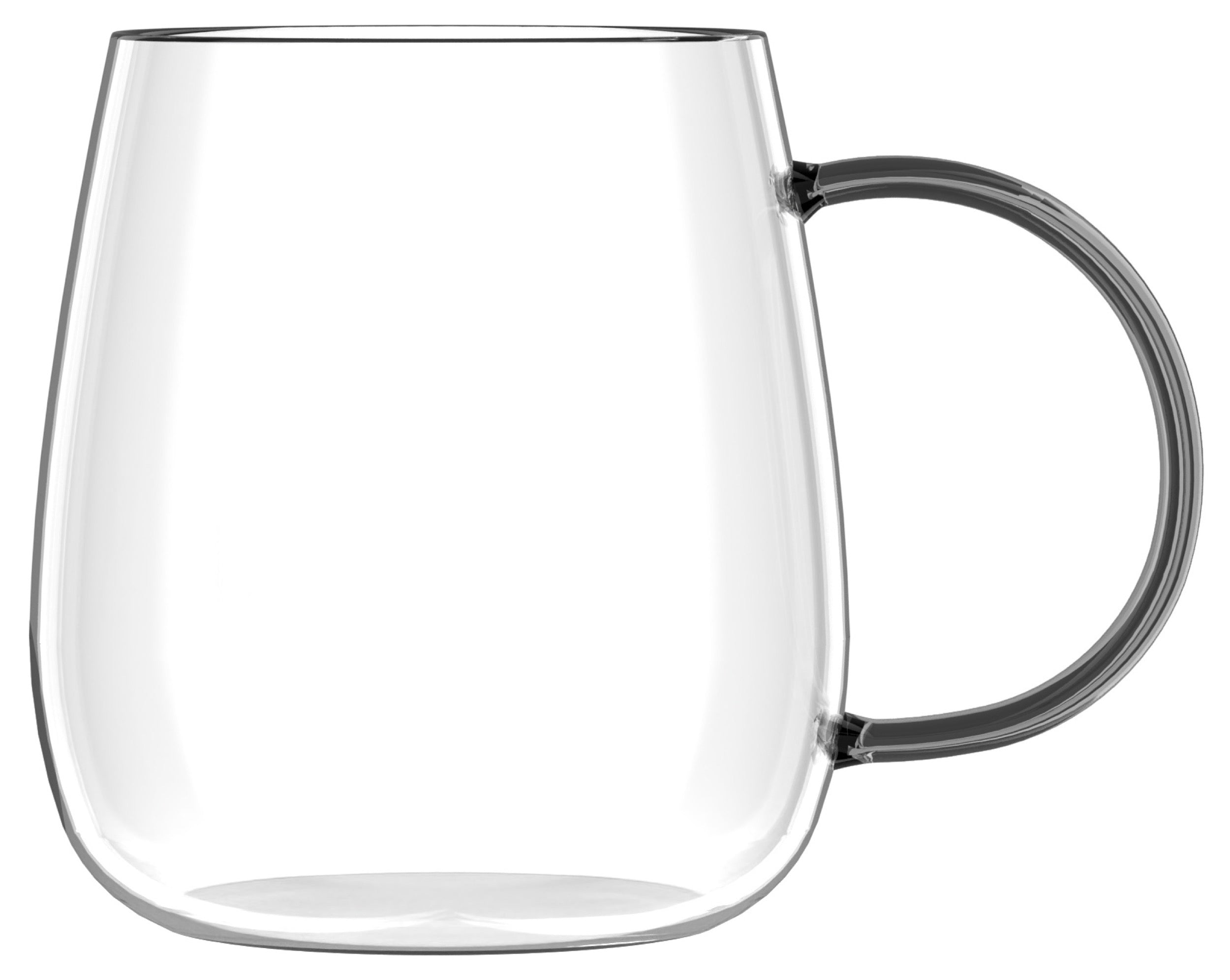 Zestaw 2 szklanek Bolla 400 ml szare