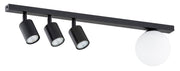 Lampa sufitowa Baster x4 czarna