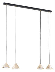 Lampa sufitowa Elit II x4 złota