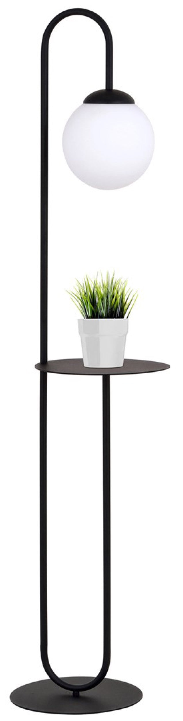 Lampa podłogowa Bari czarna