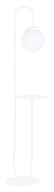 Lampa podłogowa Bari biała