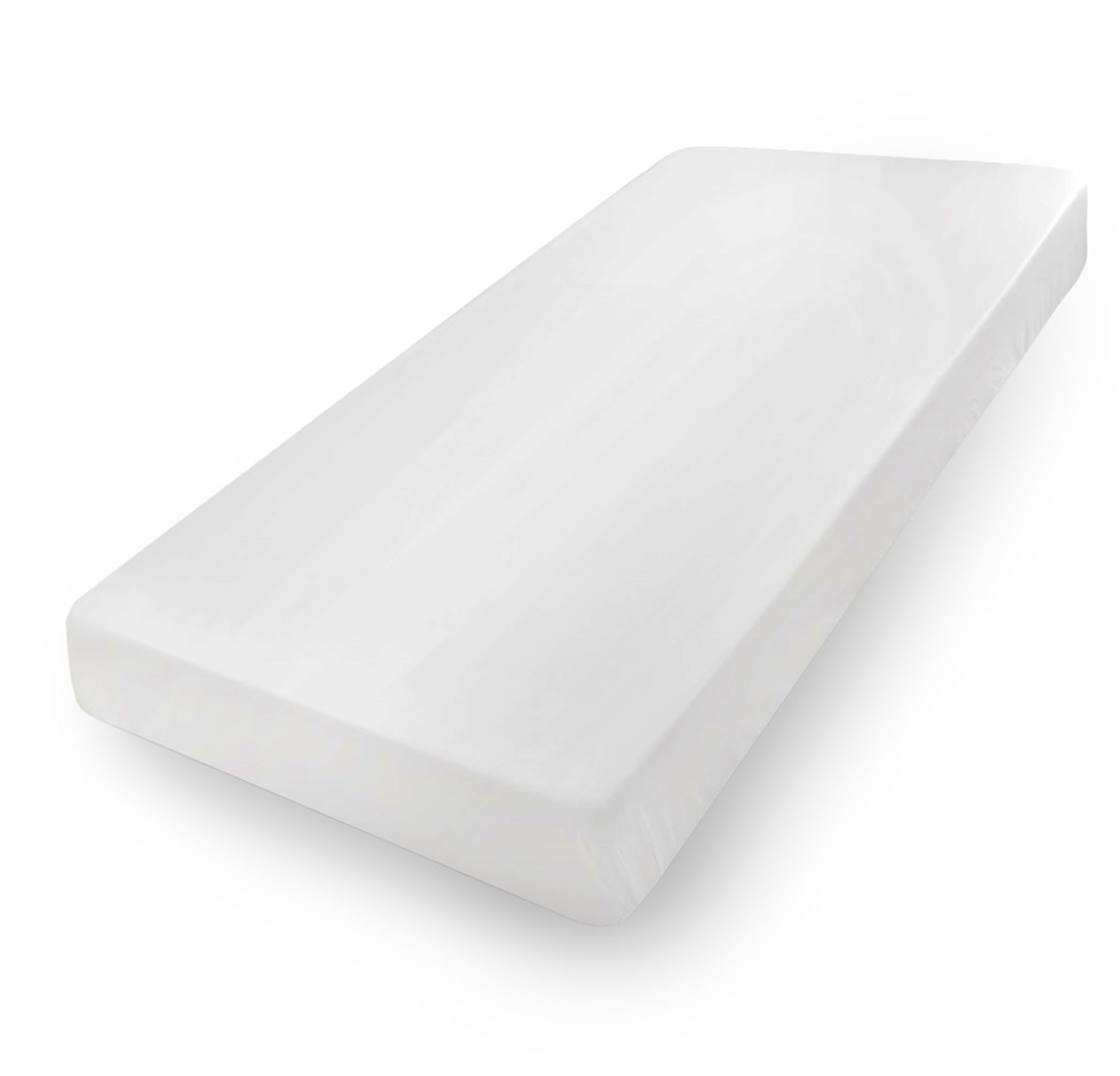 Prześcieradło jersey Herrent z gumą na materac 160x200 cm białe