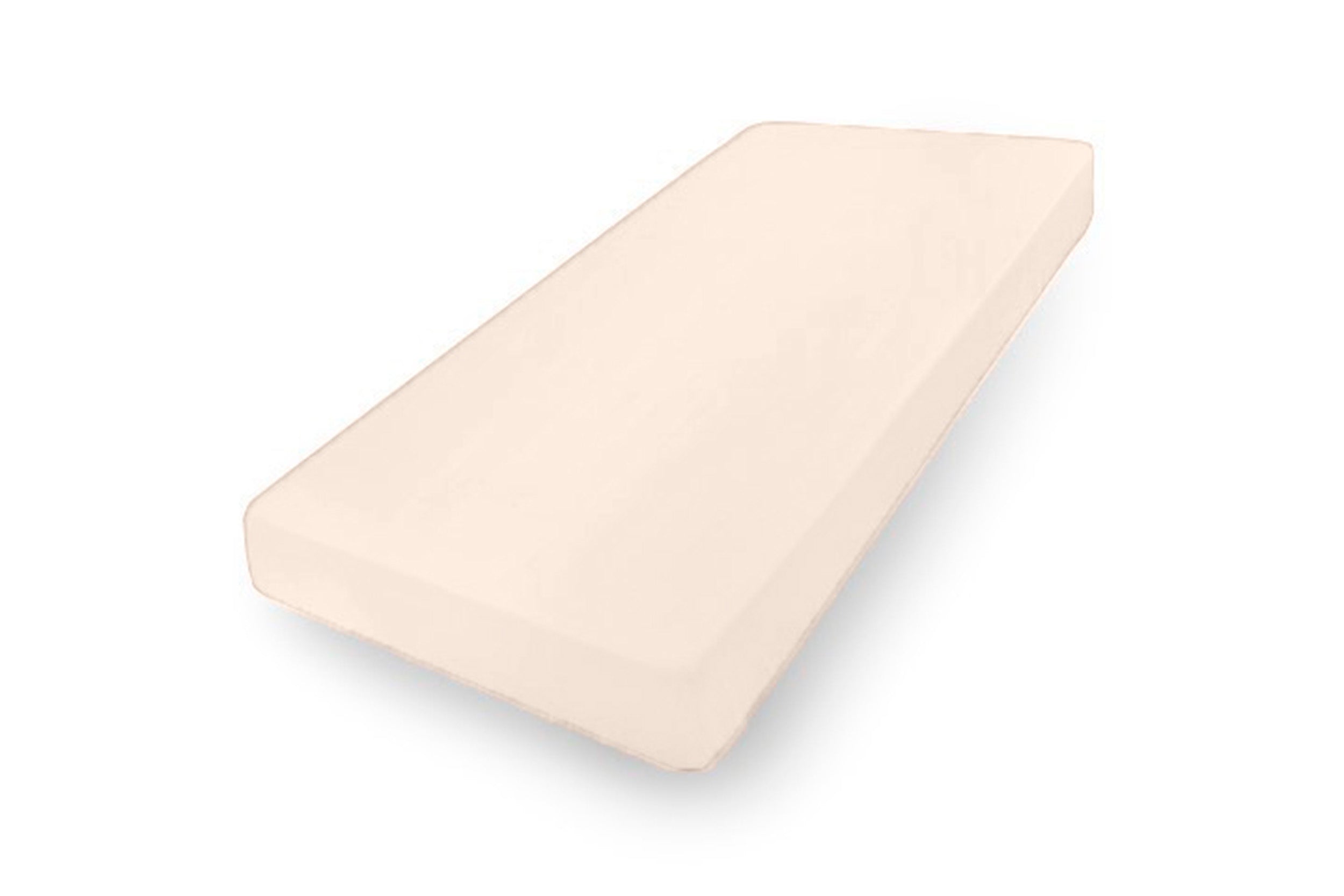 Prześcieradło jersey Herrent z gumą na materac 200x180 cm beżowe