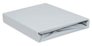 Prześcieradło jersey Herrent z gumą na materac 200x180 cm szare